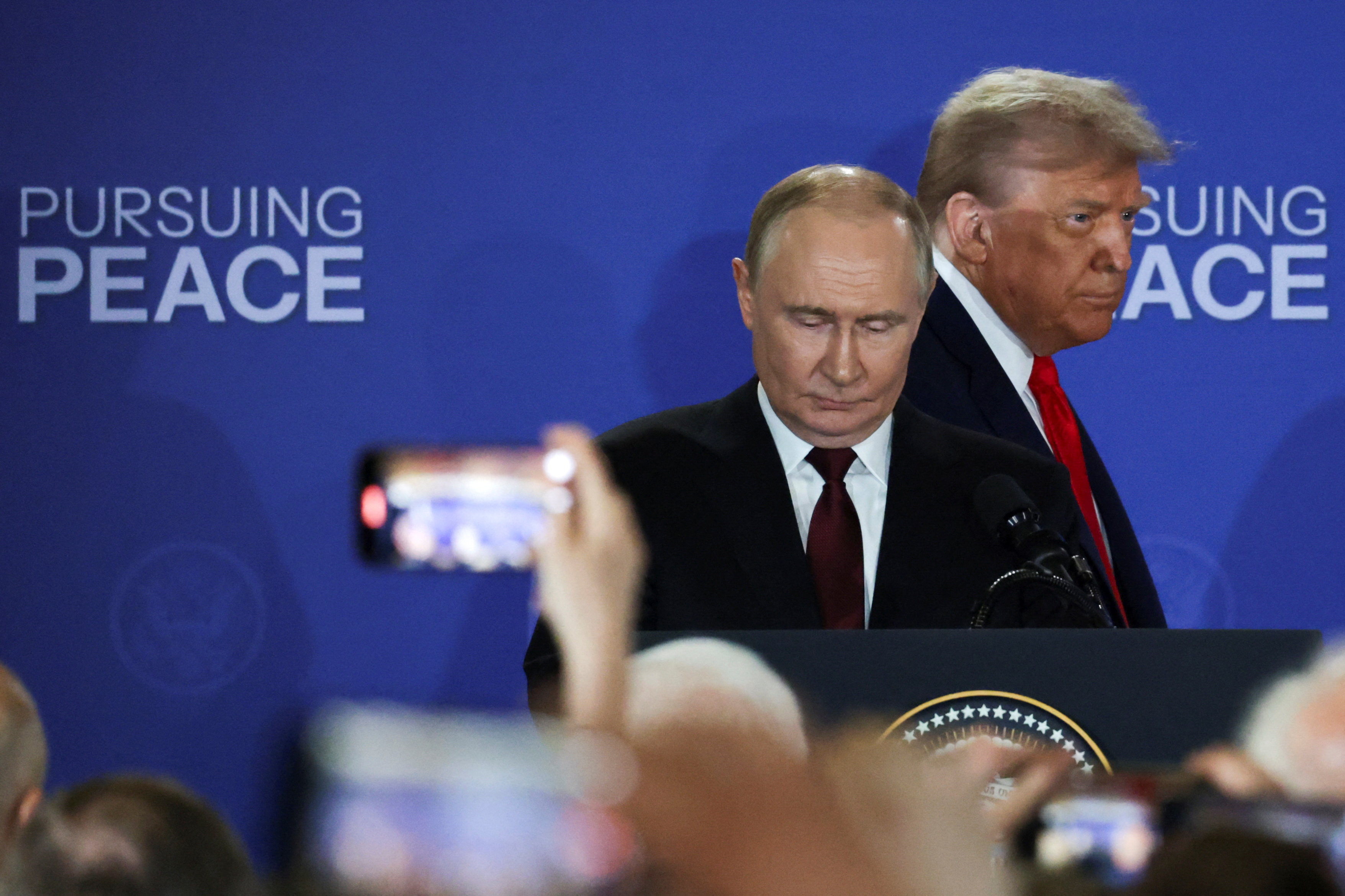 Vladimir Putin in Donald Trump