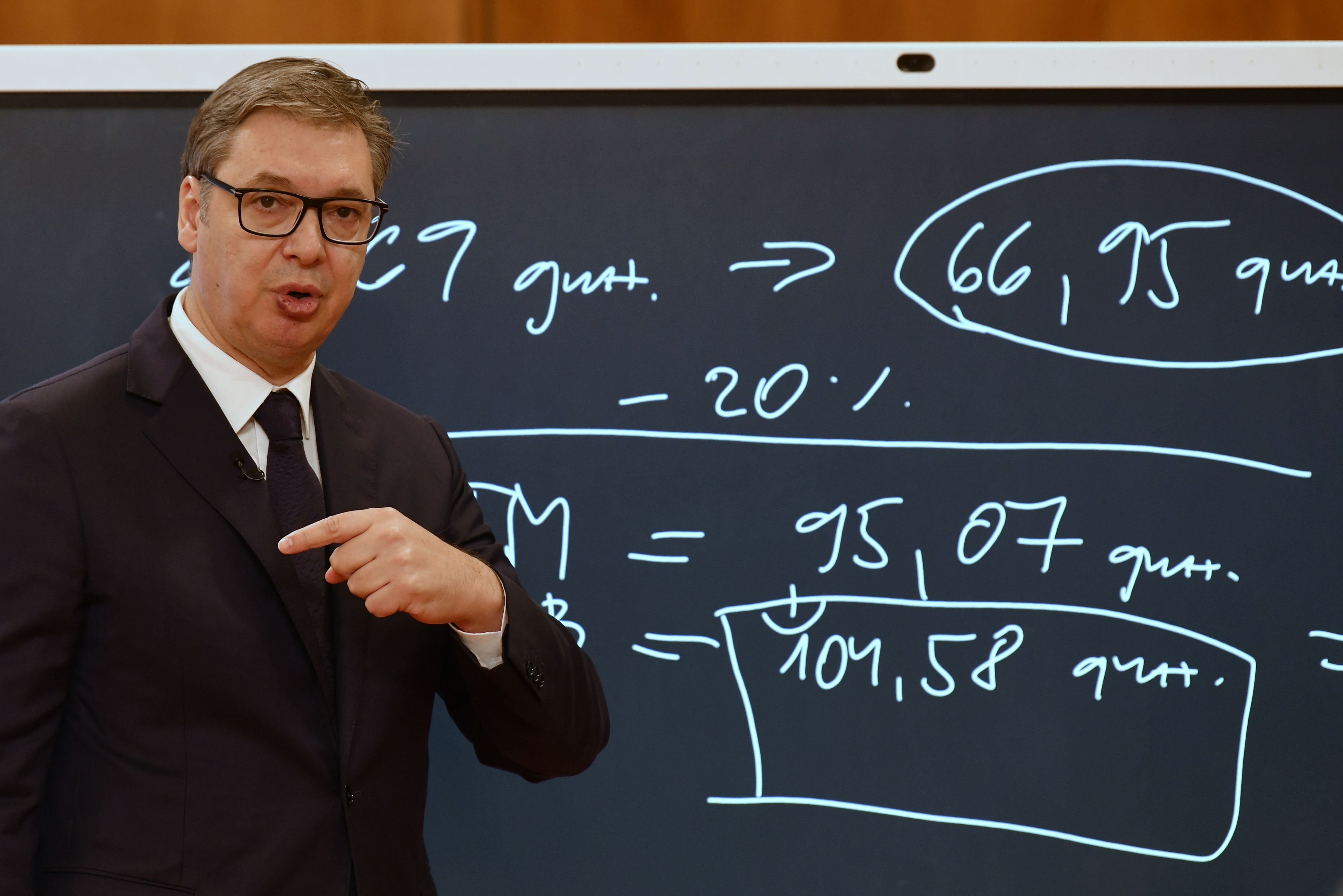 Vučić predstavil nove ekonomske ukrepe