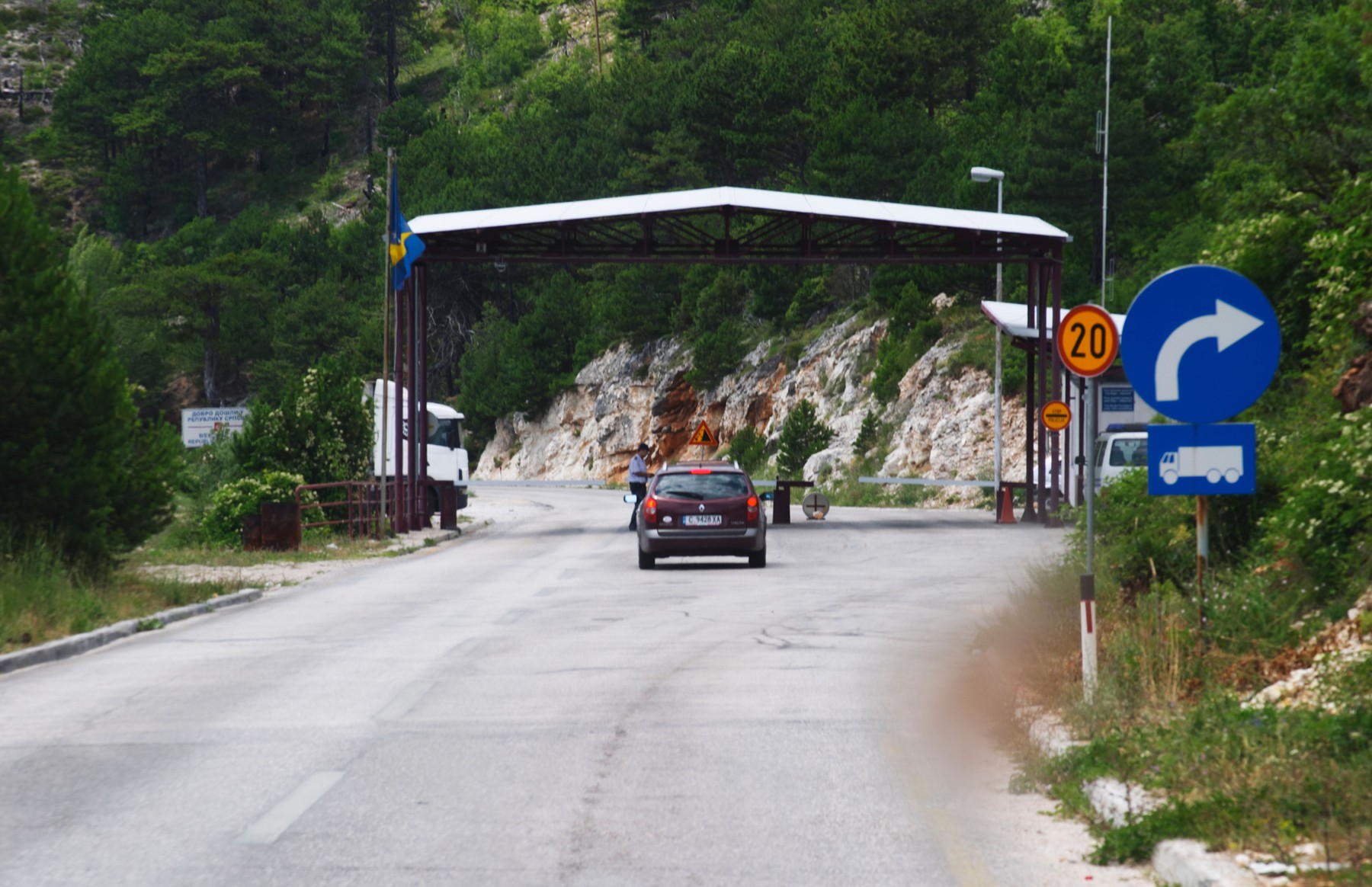 mejni prehod Črna gora Bosna in Hercegovina BiH Republika srbska Foto PROFIMEDIA