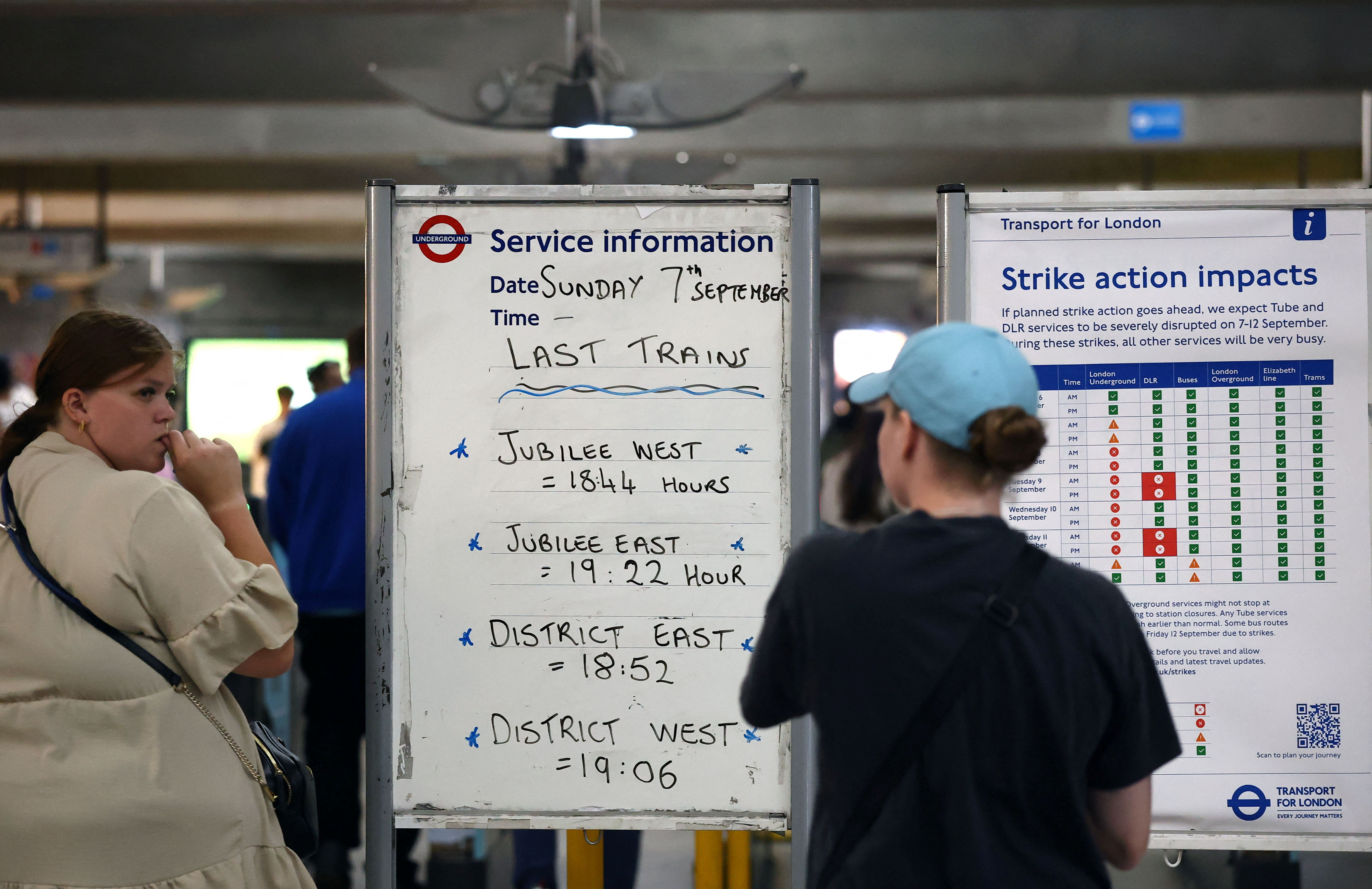 Stavka javnega prevoza v Londonu
