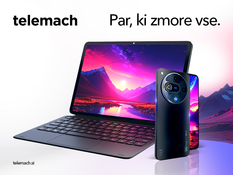 Telemach Slovenija je predstavil tretjo generacijo naprav lastne blagovne znamke, telefon Telemach 5G Pro 2 in tablico Telemach (1)