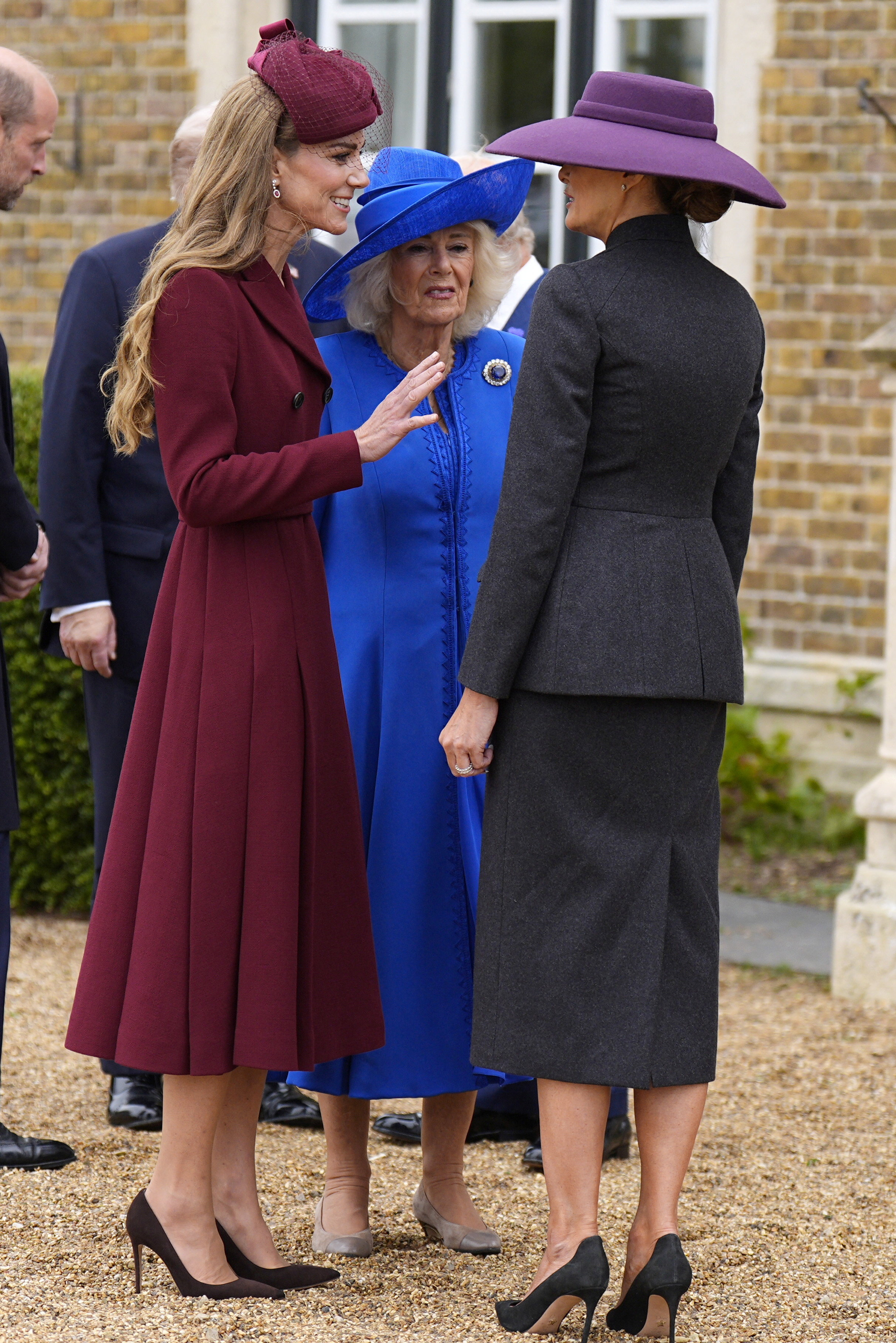 Melania Trump, kraljica Camilla, princesa Kate