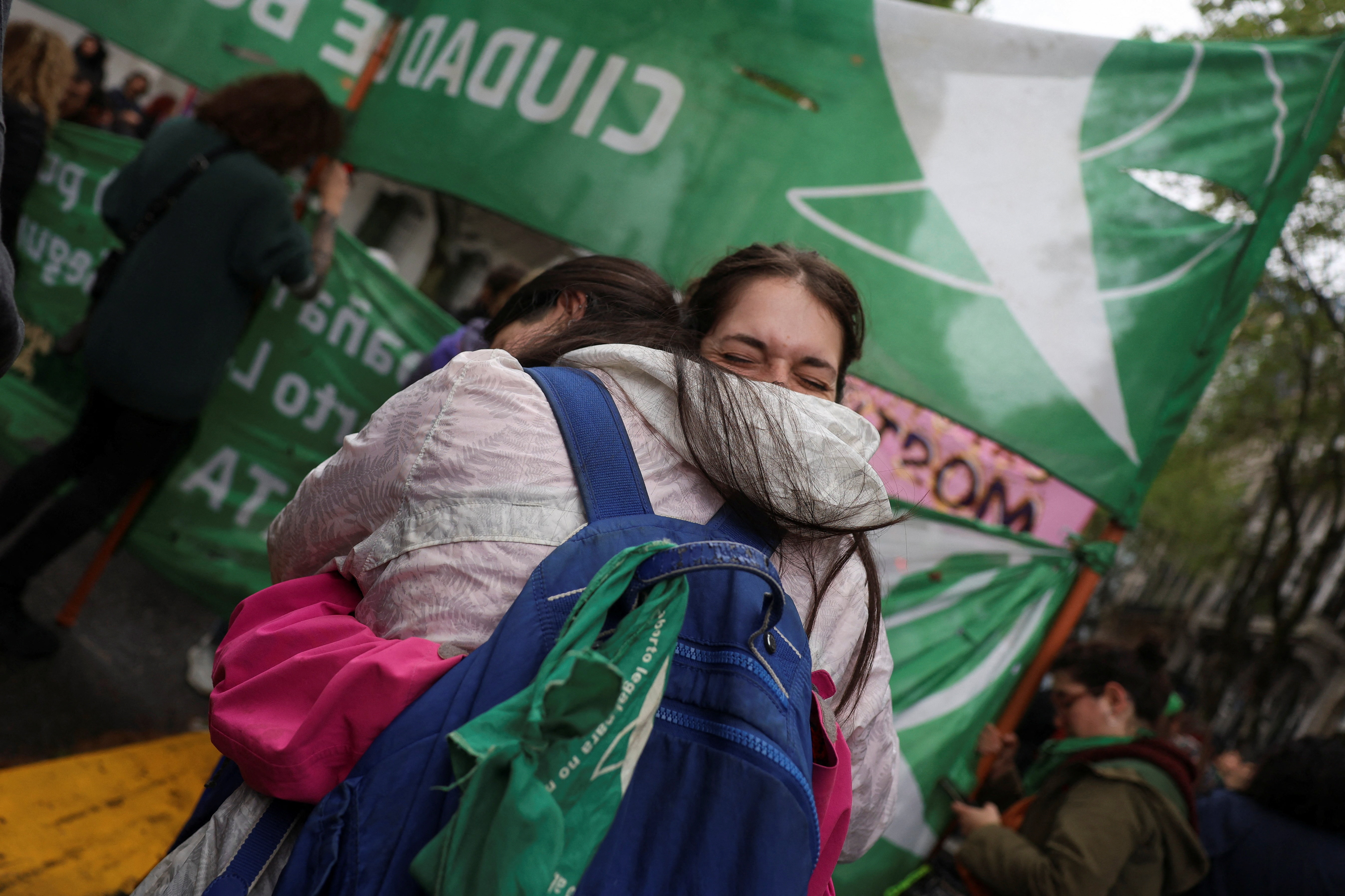 Protest v Buenos Airesu