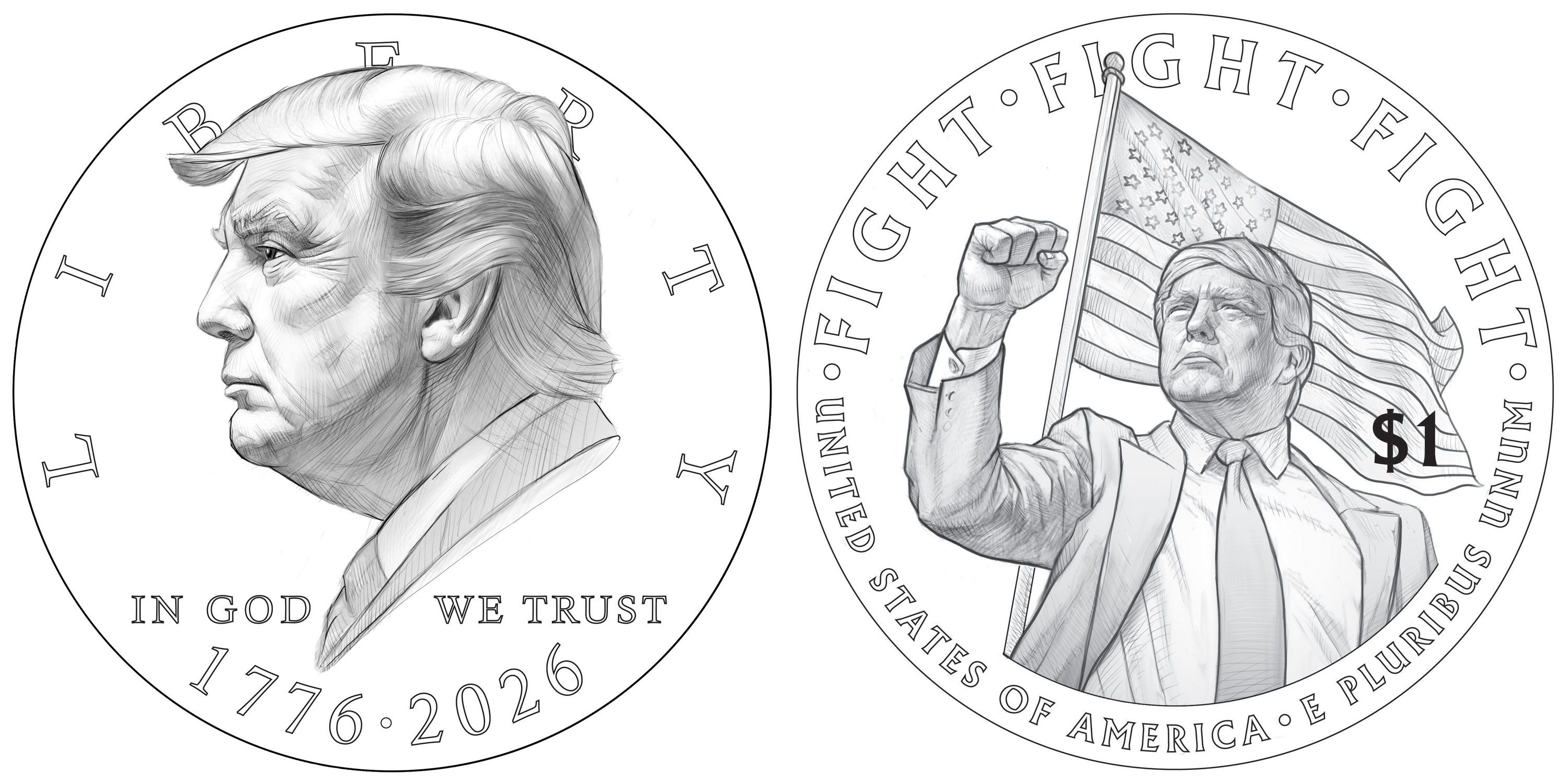 Donald Trump kovanec