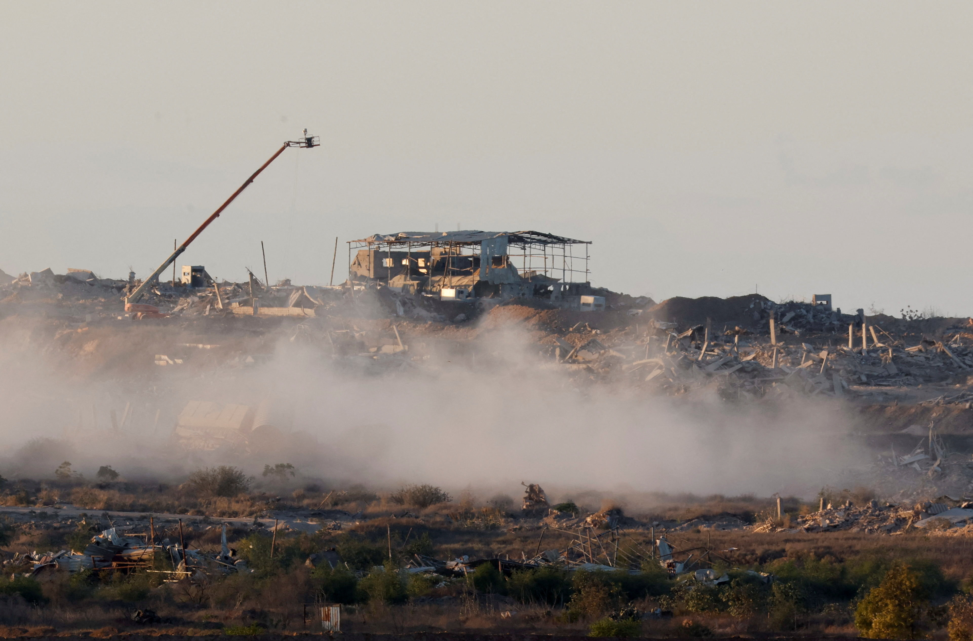 Prizor iz Gaze, 7. oktober 2025