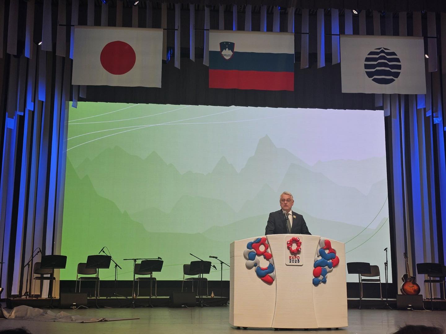 Matjaž Han na Expu 2025 v Osaki