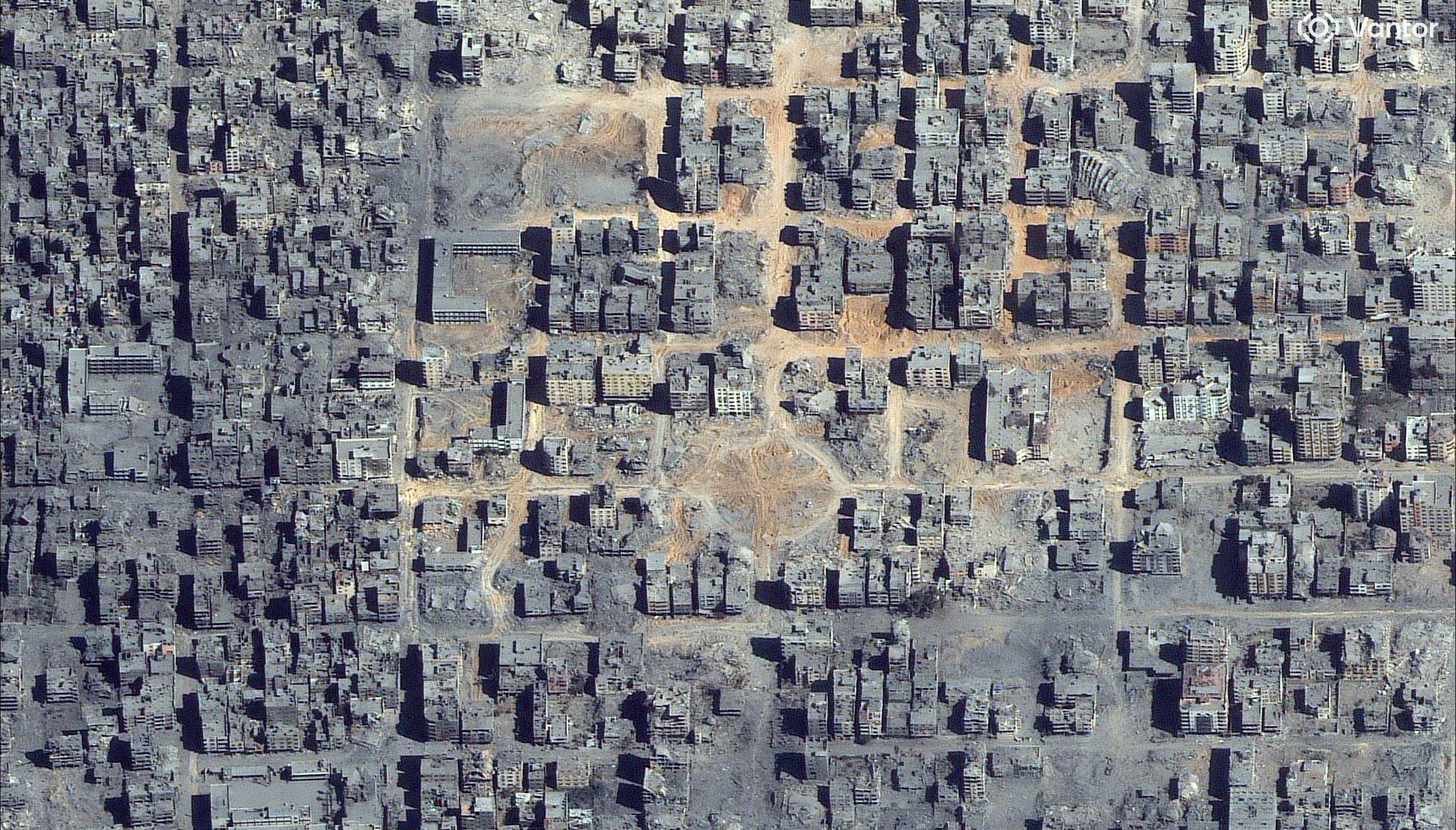 Satelitski posnetki mesta Gaza