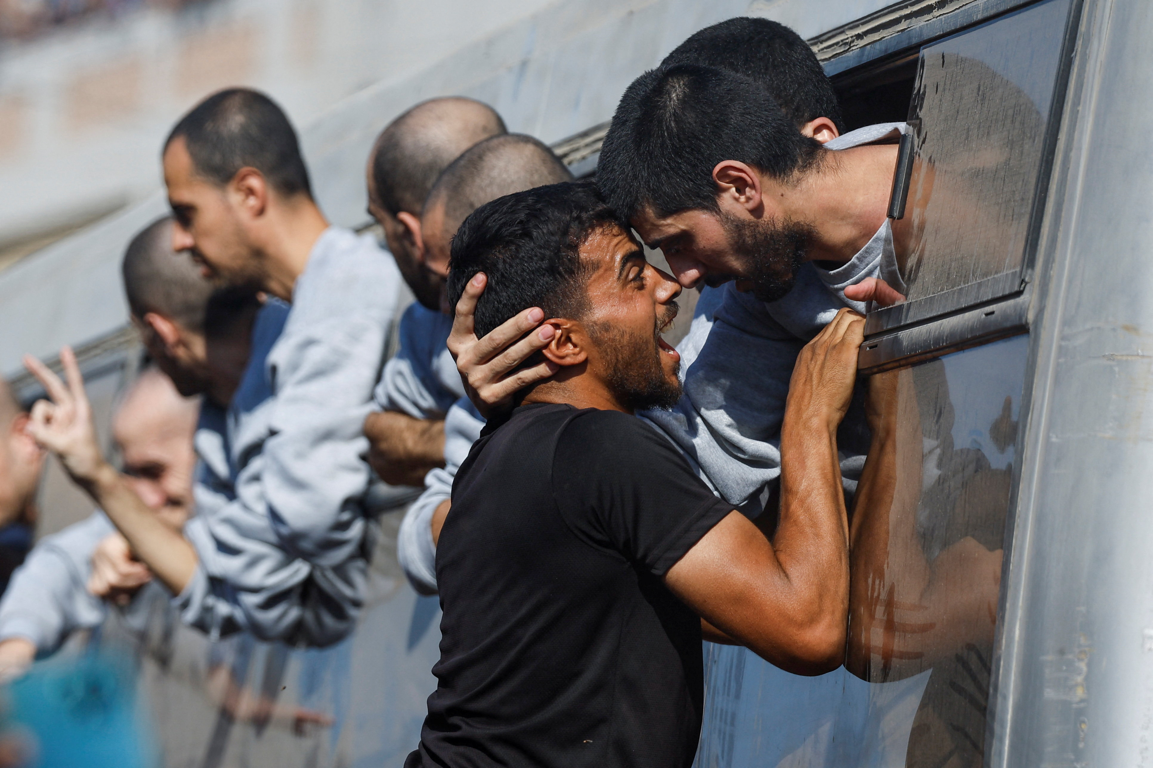 Izpuščeni palestinski zaporniki