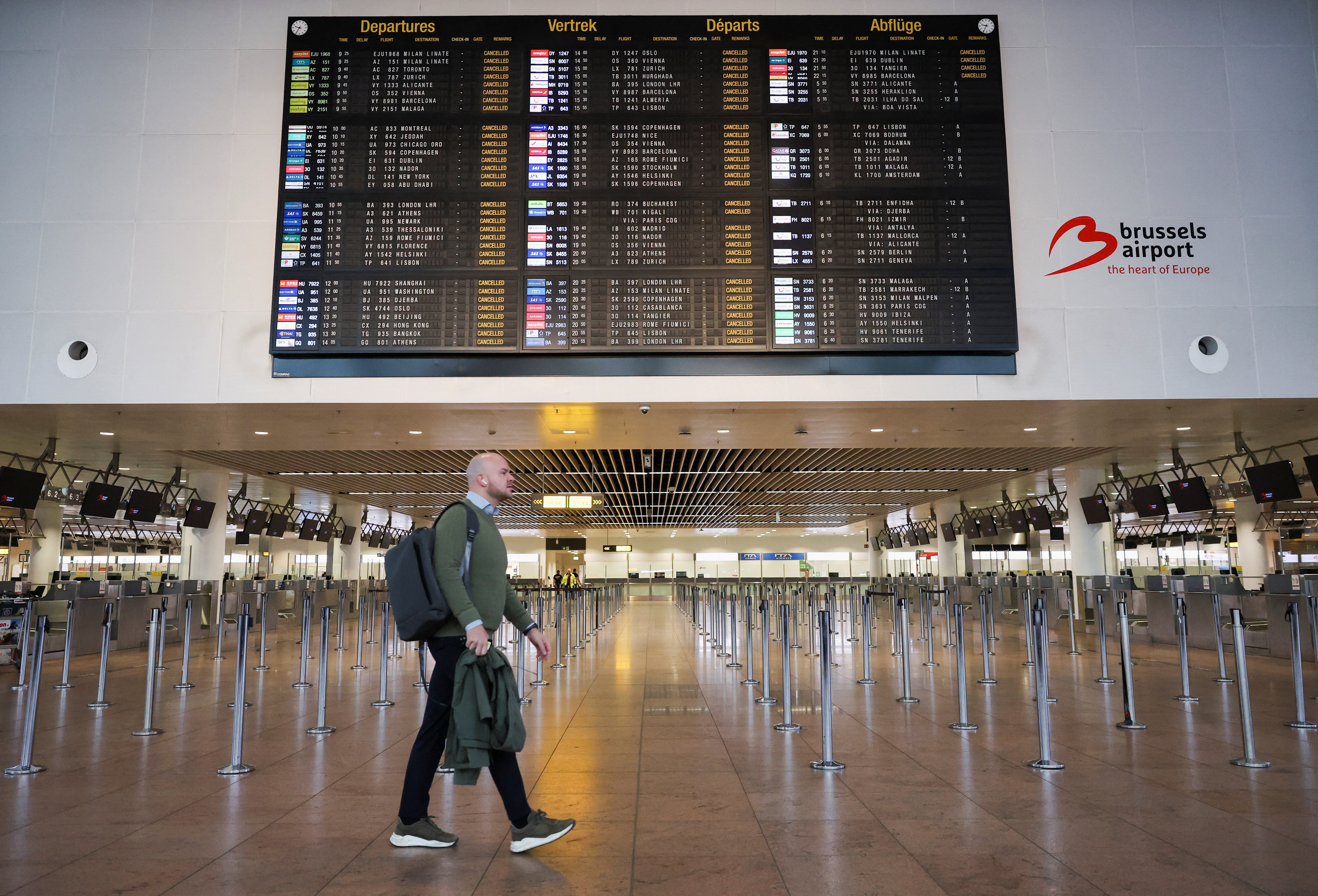 Splošna stavka v Belgiji