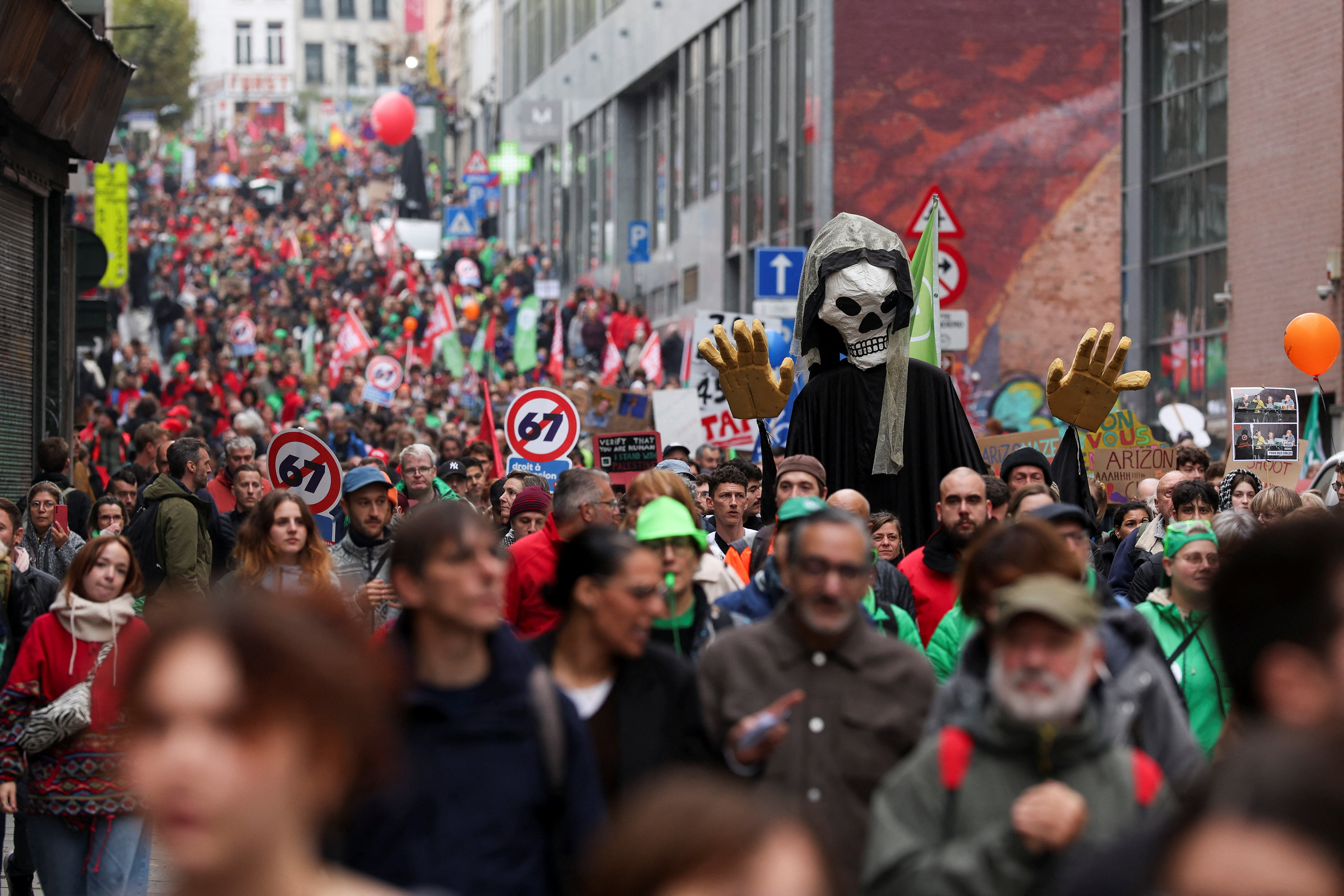 Splošna stavka v Belgiji