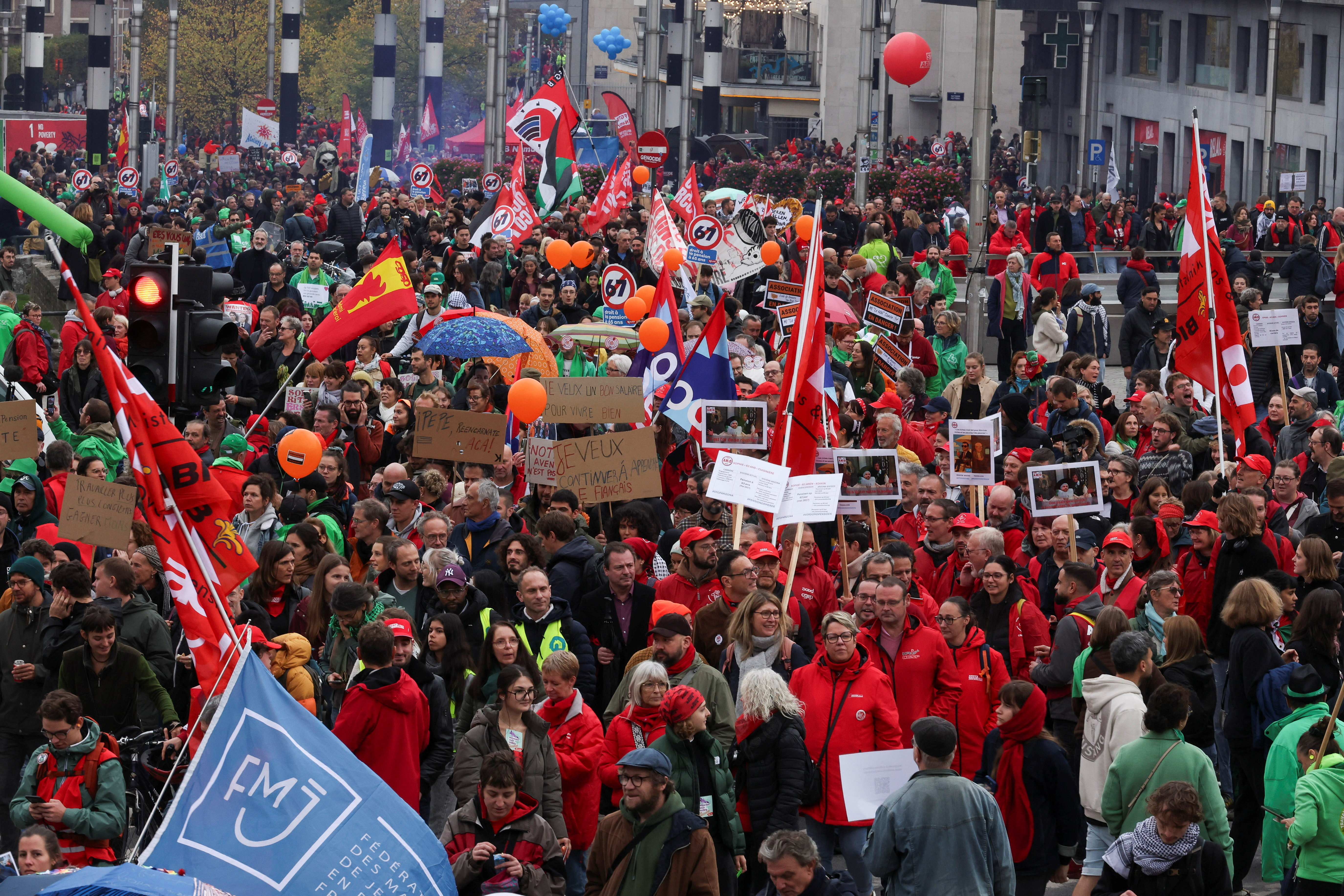Splošna stavka v Belgiji