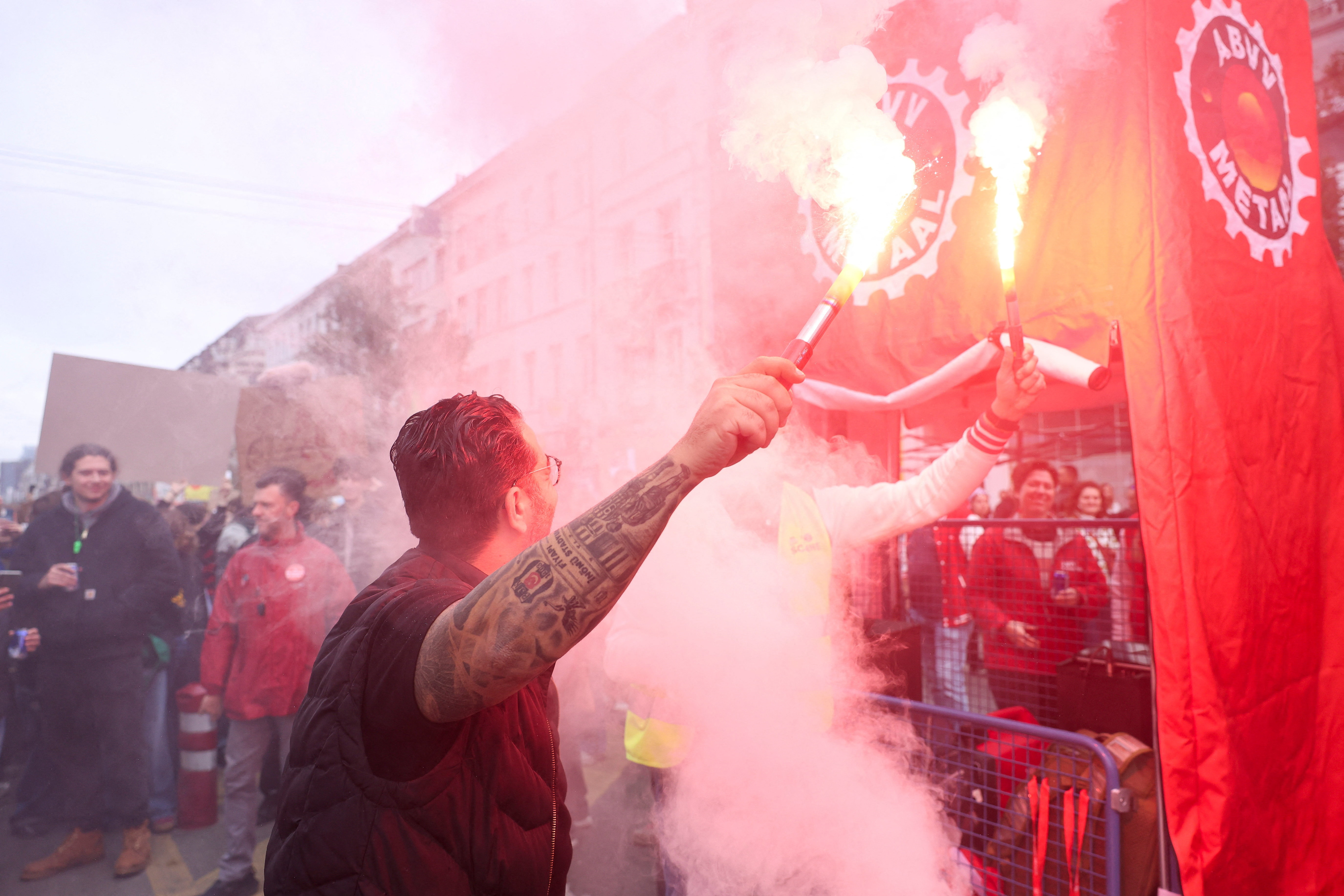 Splošna stavka v Belgiji