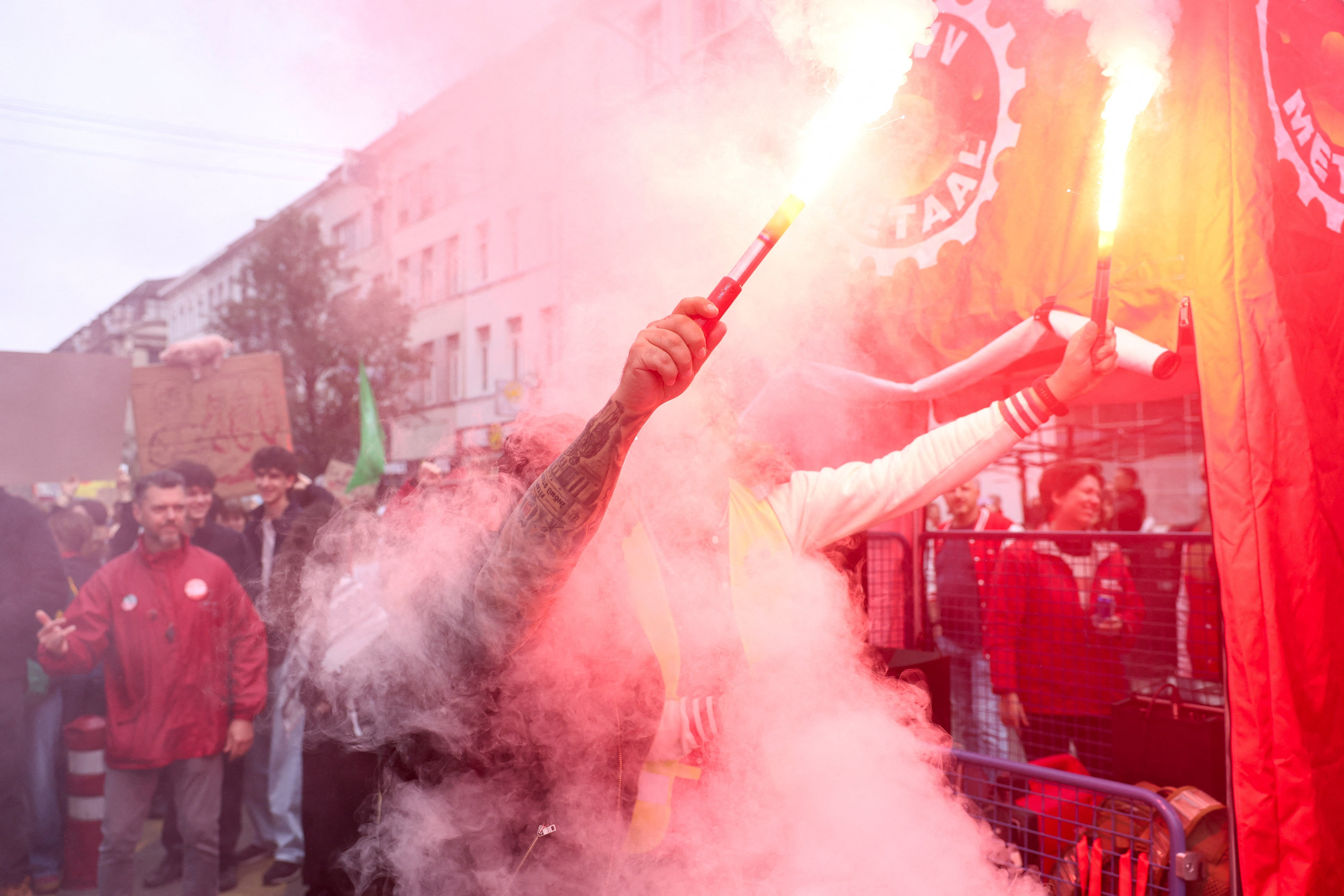 Splošna stavka v Belgiji