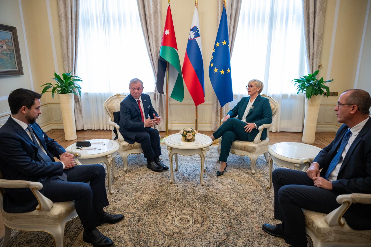 Pogovor med predsednico Pirc Musar in kraljem Abulahom II.