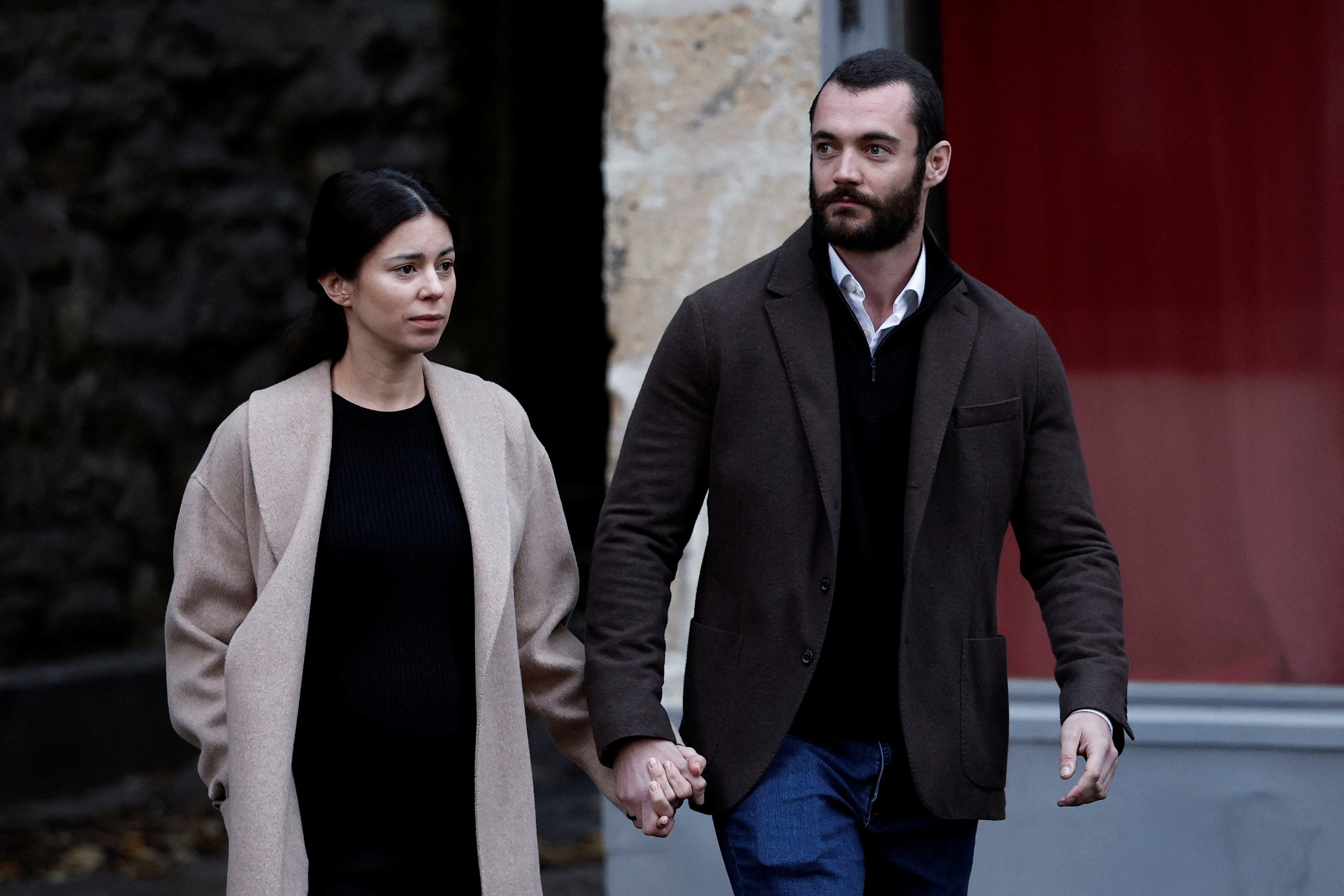 Louis Sarkozy z ženo