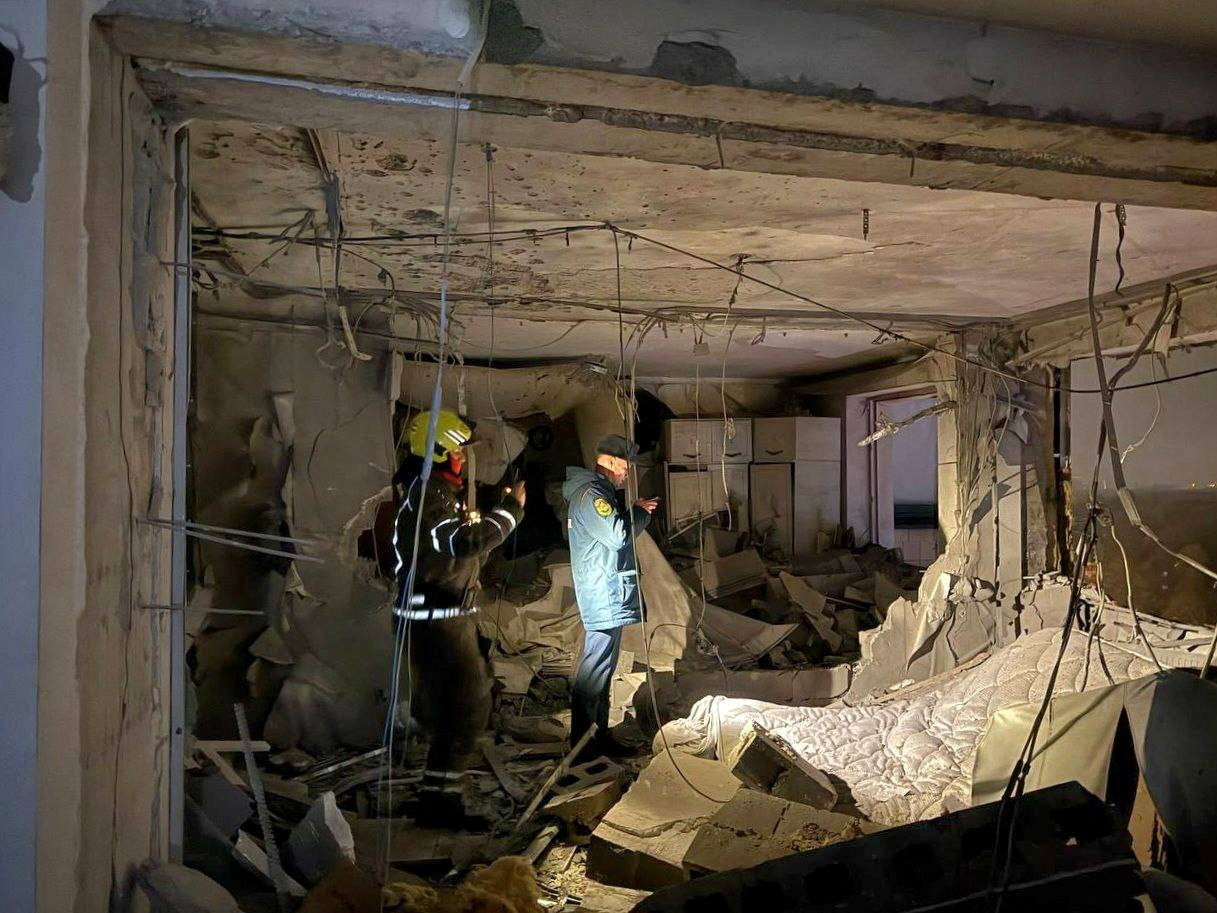 Posledice ukrajinskega napada na obrobju Moskve