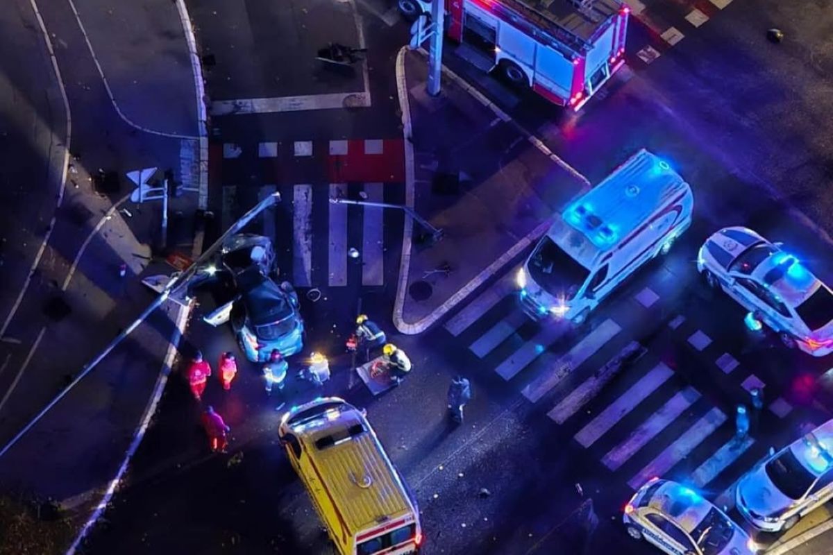 Prometna nesreča v Beogradu