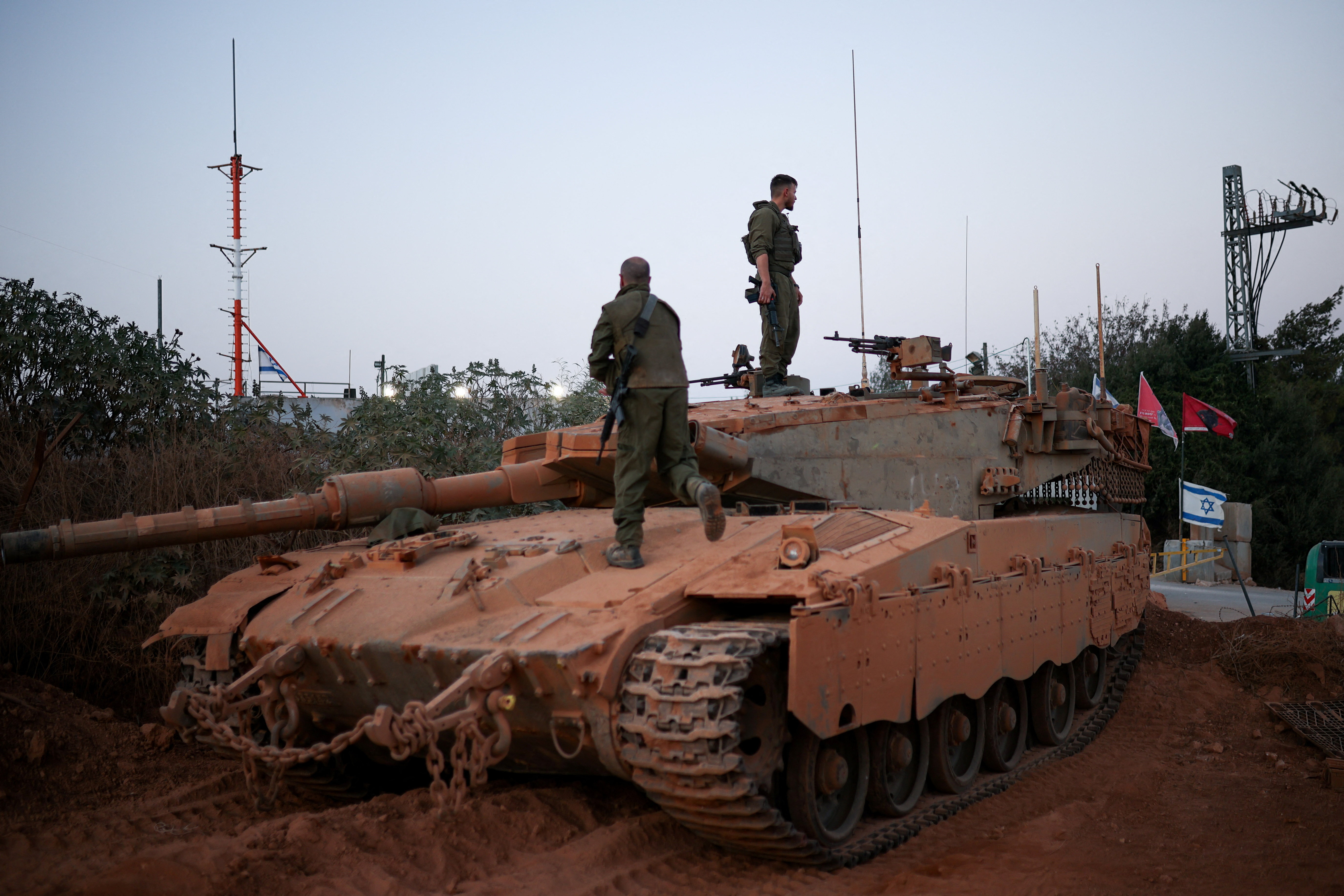 Izraelski tank v Libanonu