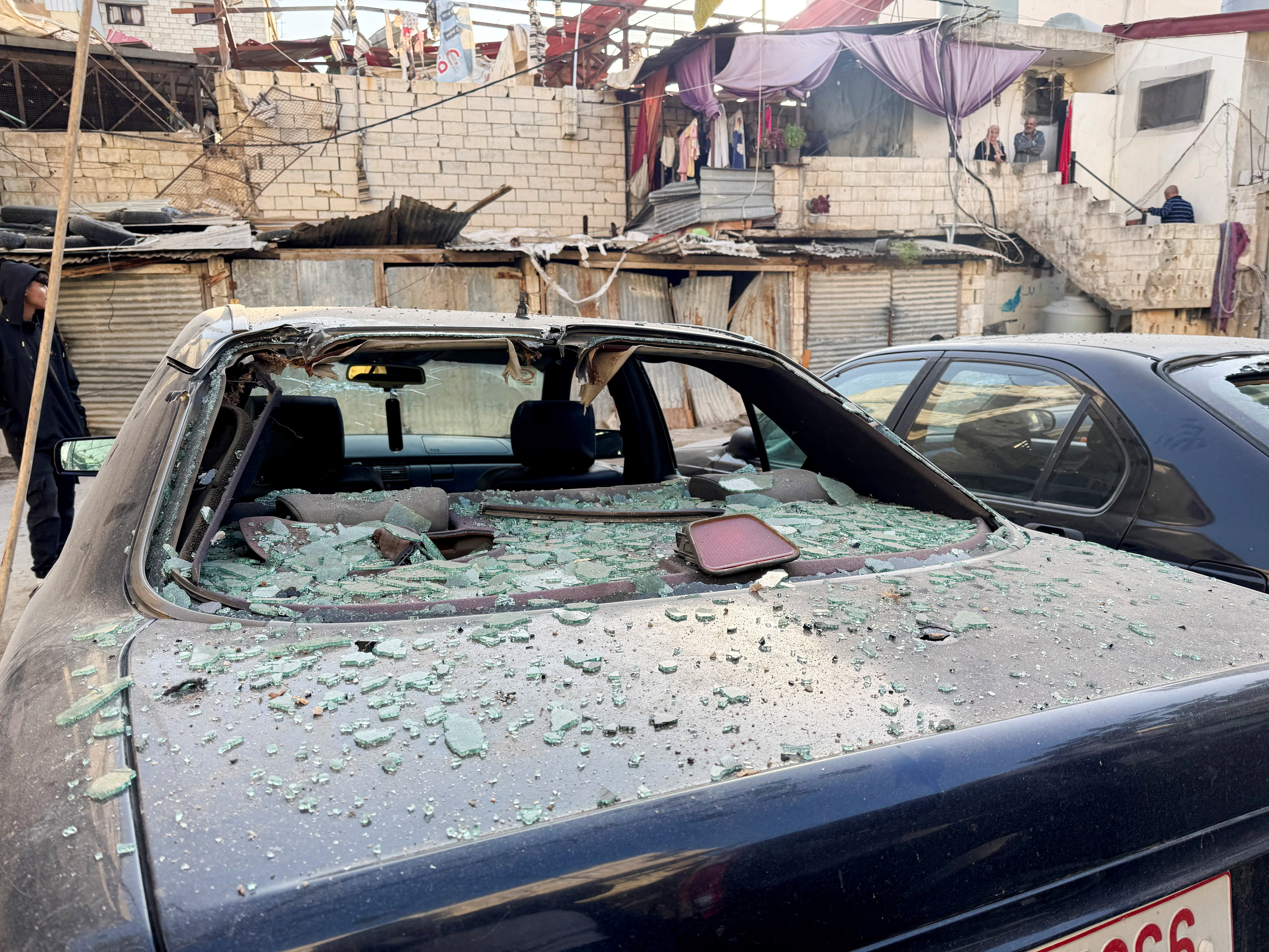 Posledice izraelskega nočnega napada