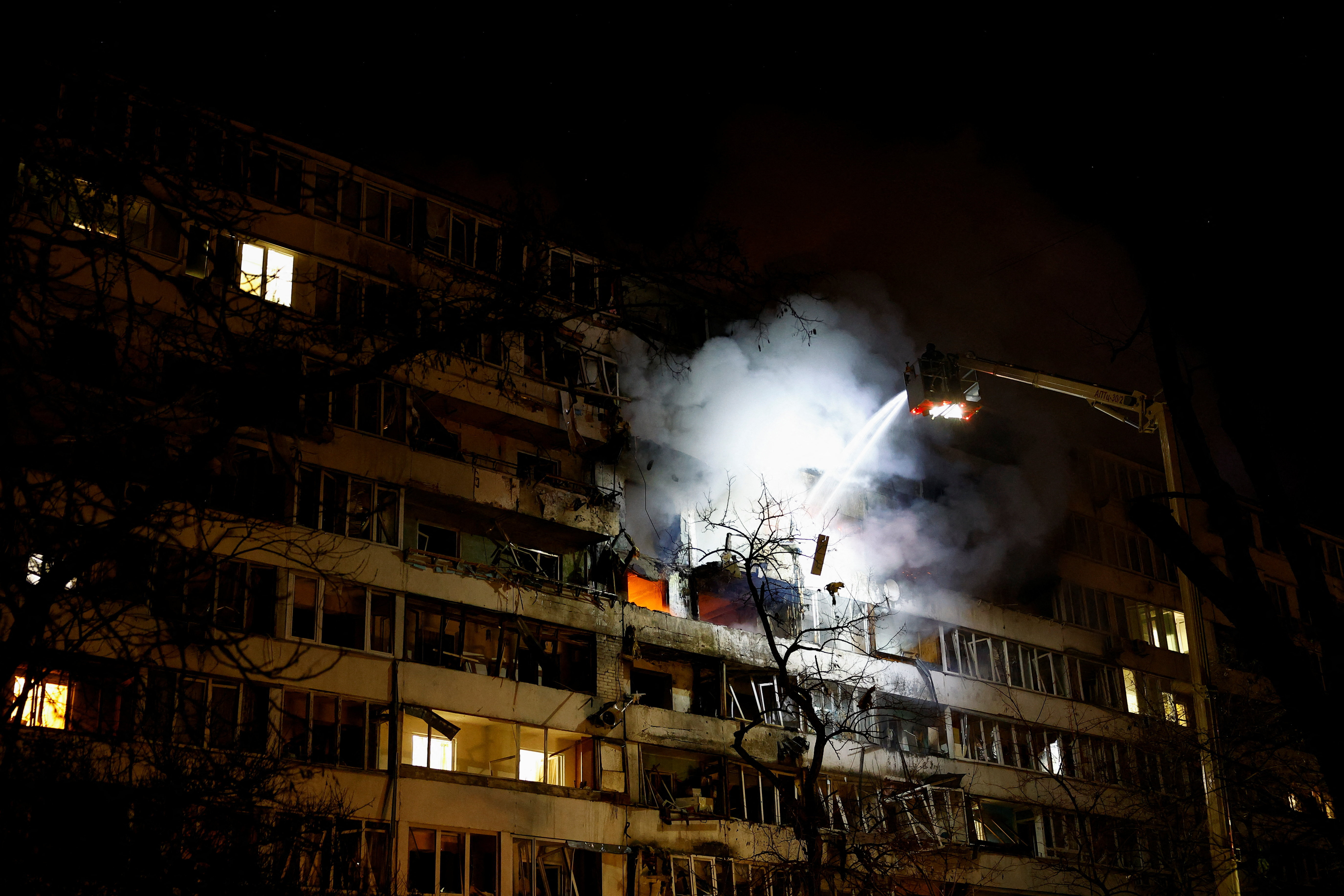 Ruski napad na Kijev 25. 11. 2025