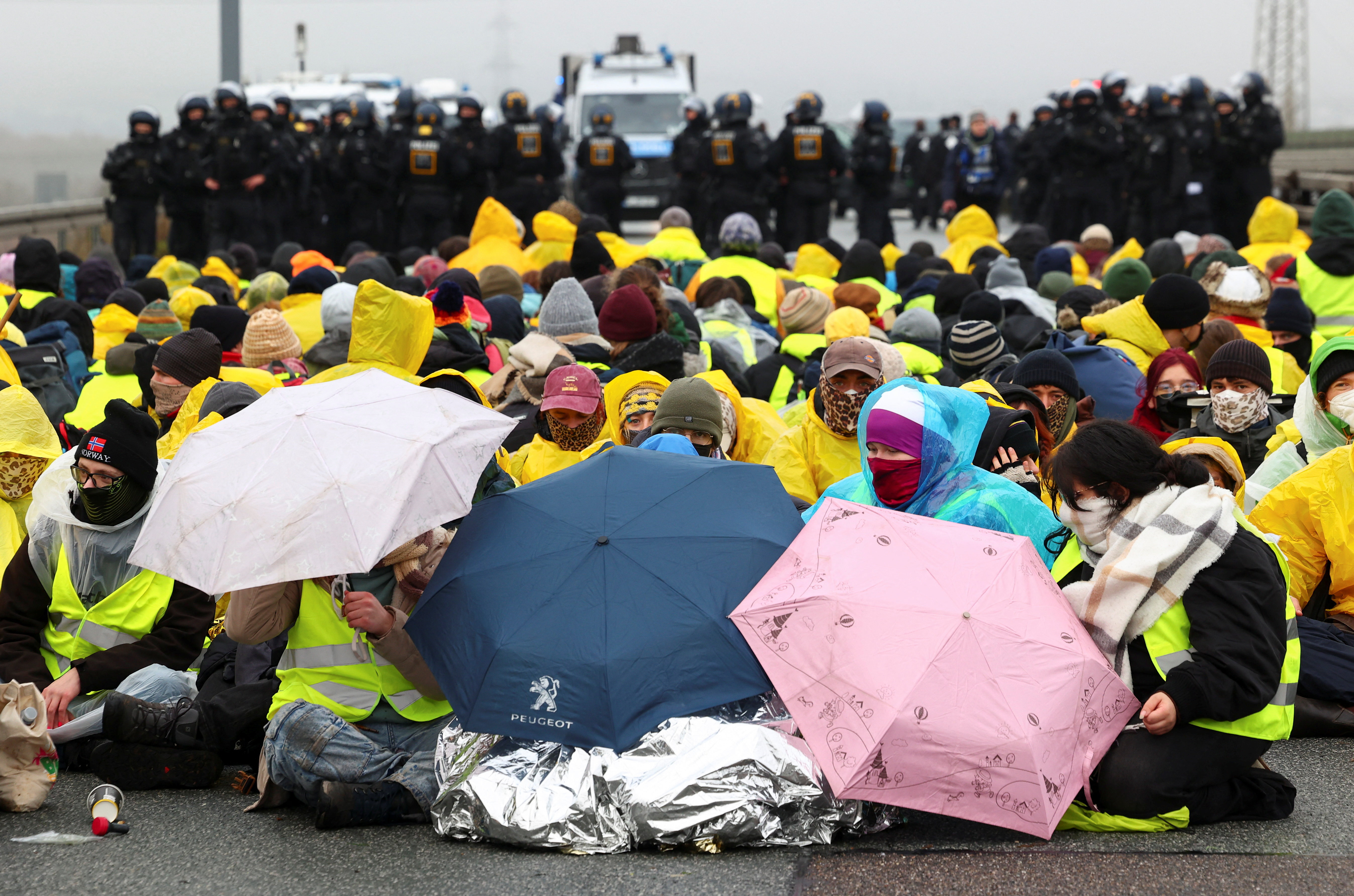 Protifašistični protest v Nemčiji