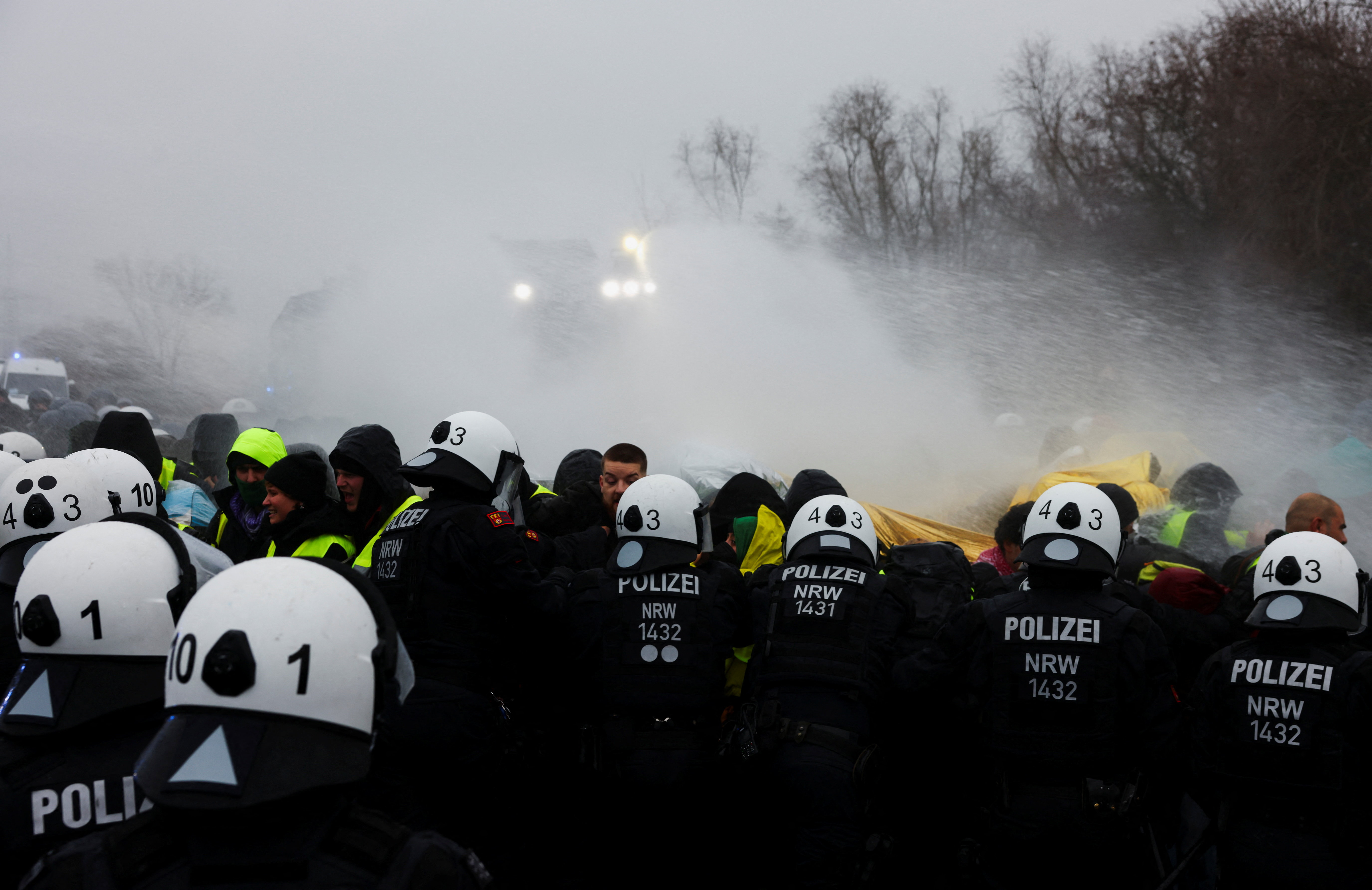 Protifašistični protest v Nemčiji