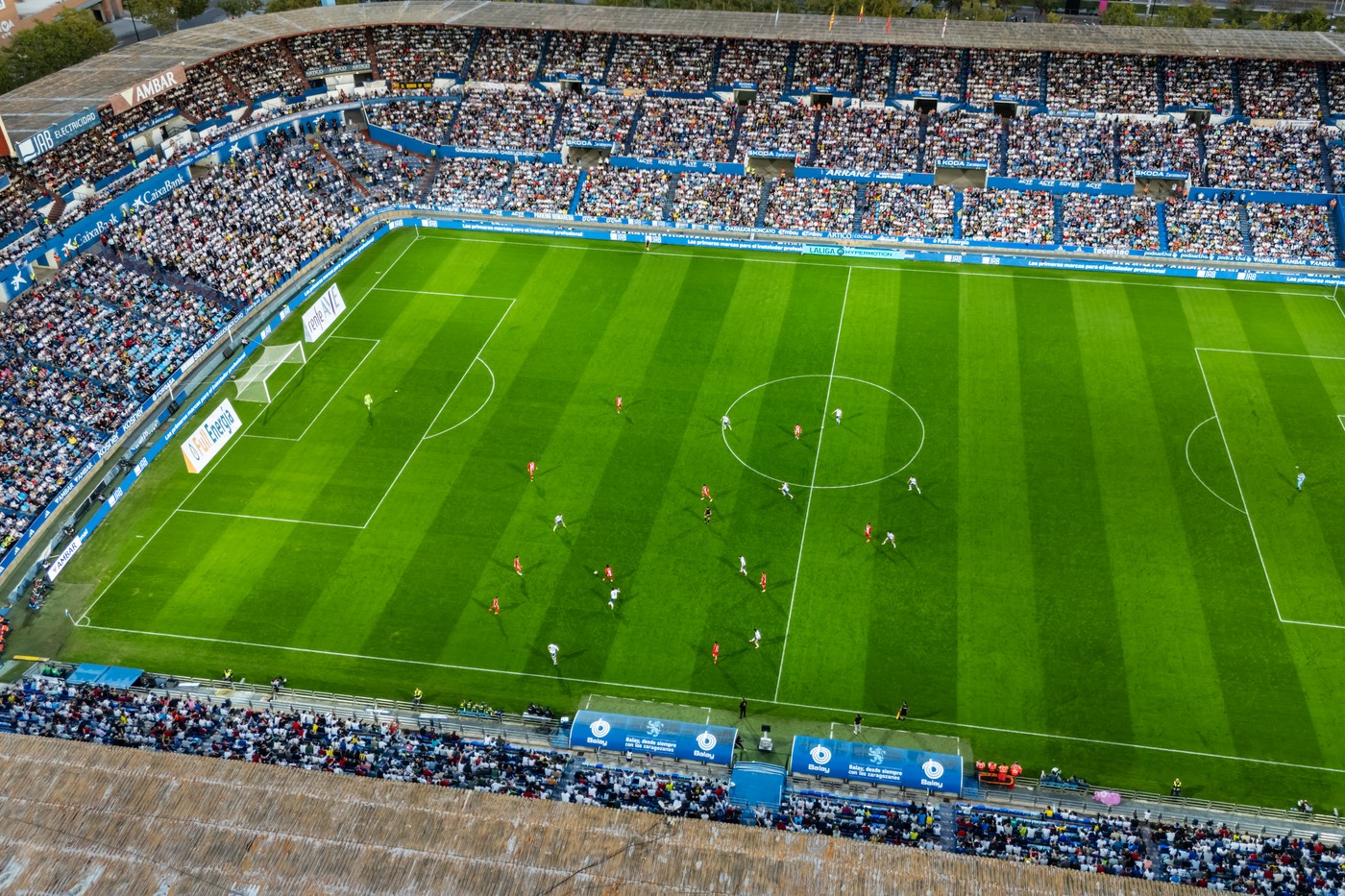 Stadion, nogometni, v Zaragozi, Španija