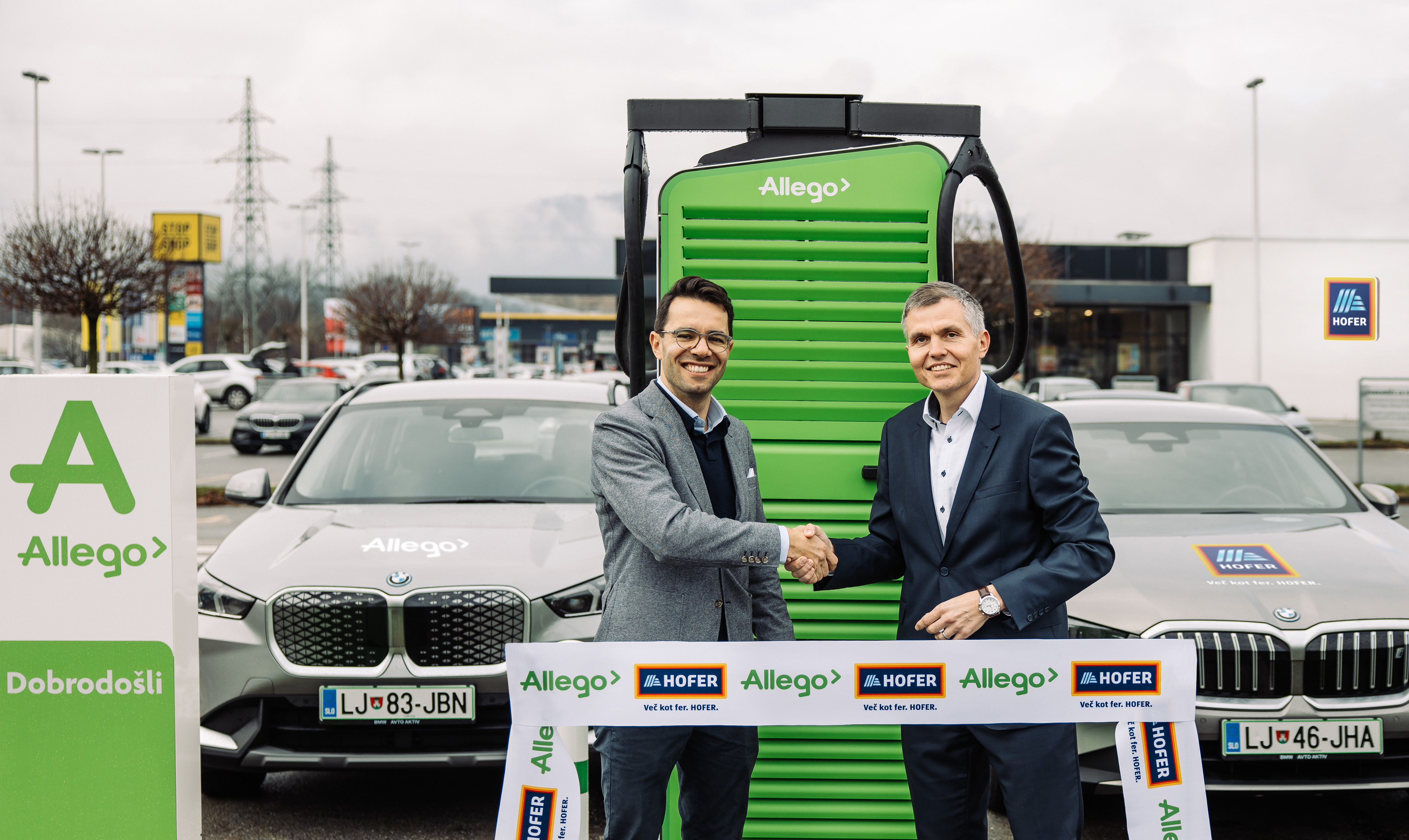 Christian Zeh iz Allega in Marko Mravljak iz Hoferja