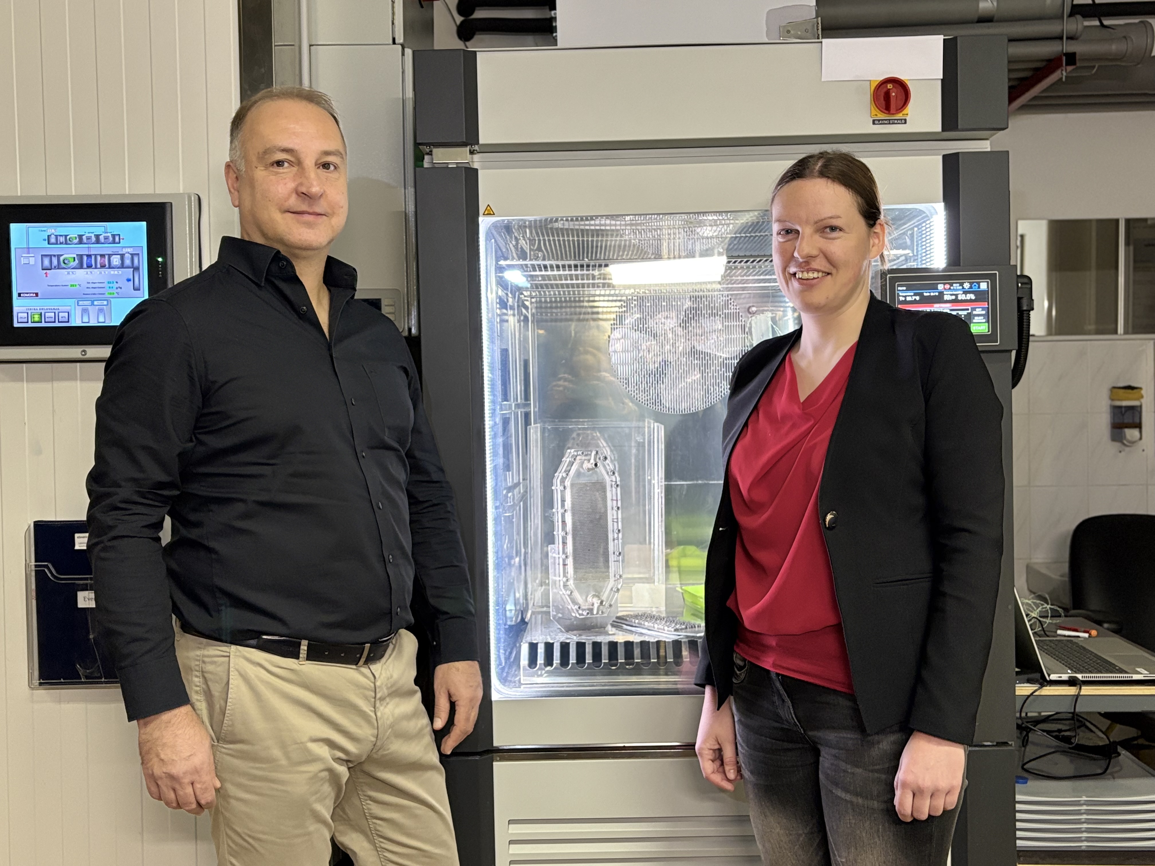 Prof. dr. Andrej Kitanovski in dr. Katja Klinar