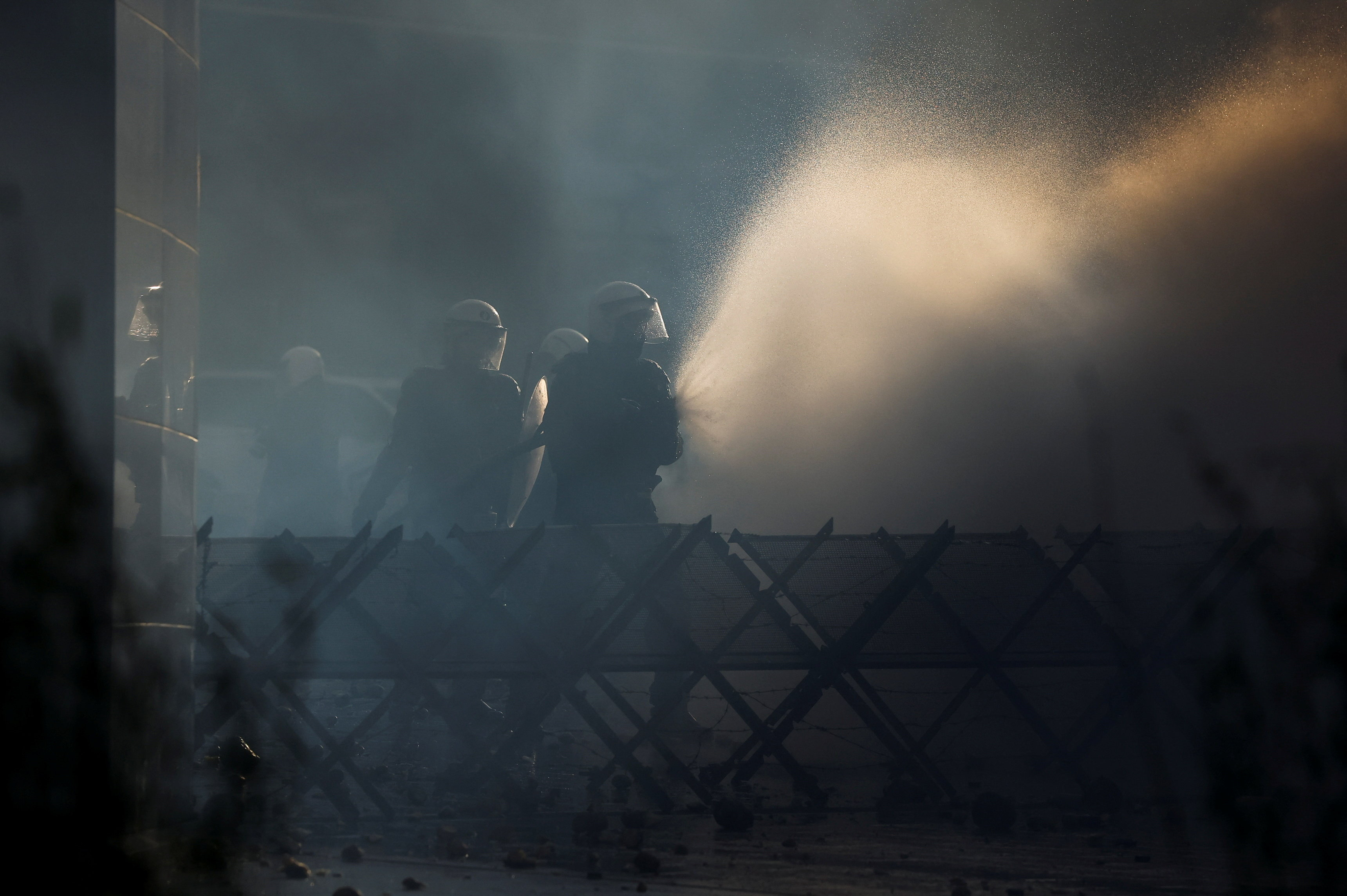 Protest kmetov v Bruslju