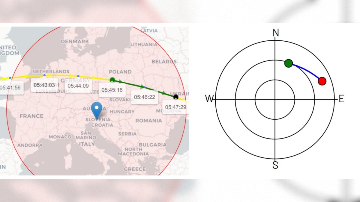 Mednarodna vesoljska postaja nad Slovenijo na božič 2025
