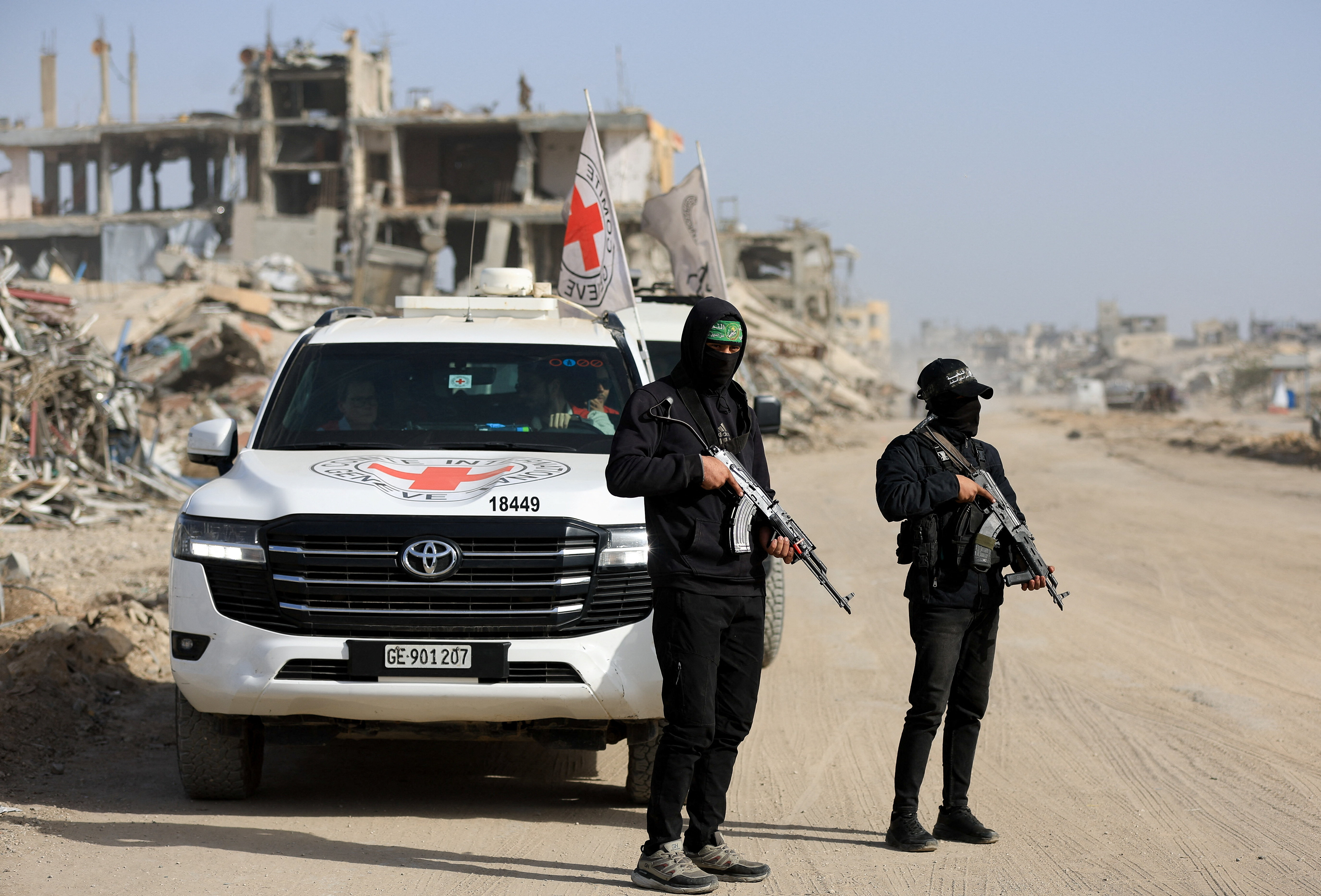 Hamas in Rdeči križ