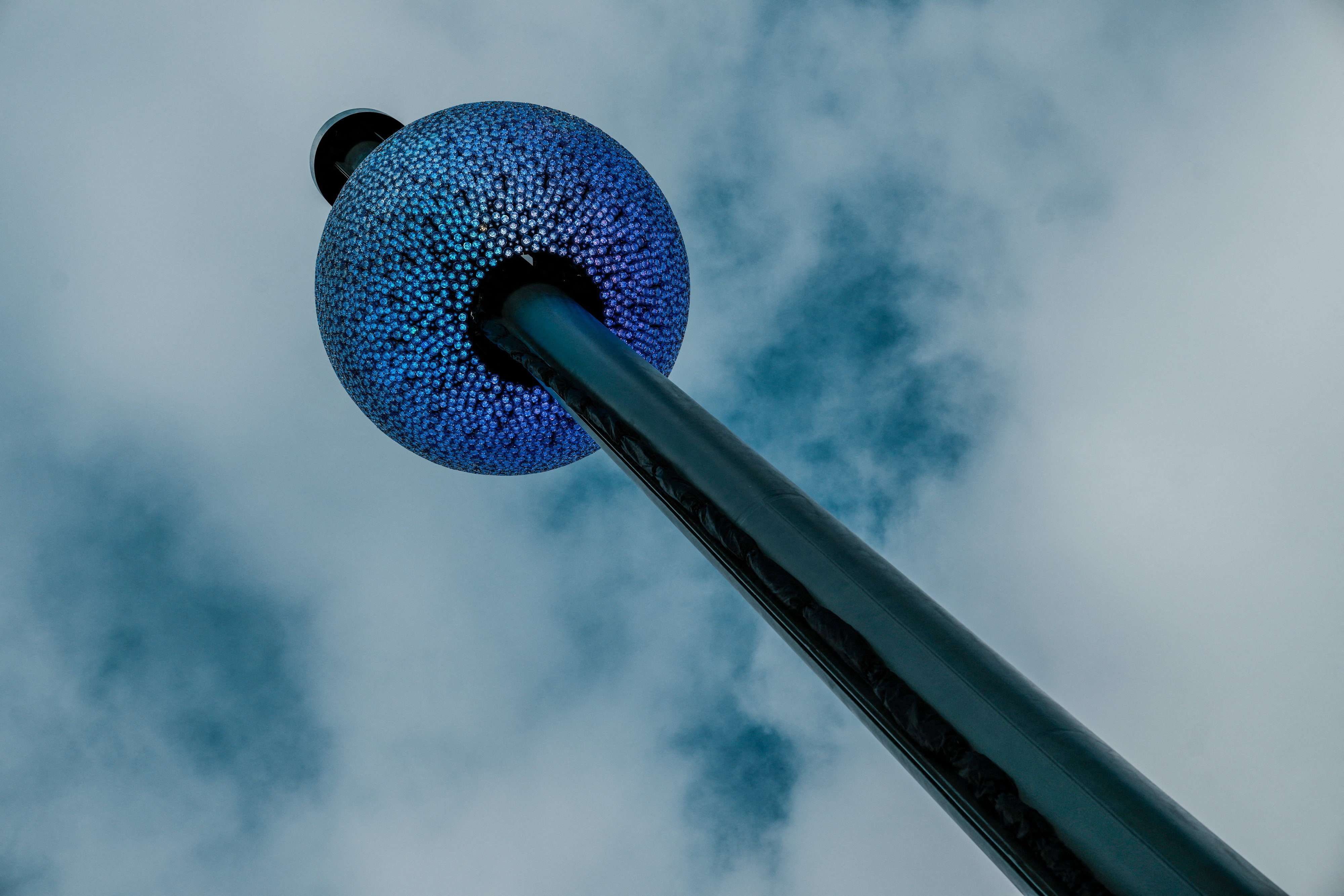 Kristalna krogla na trgu Times Square v New Yorku