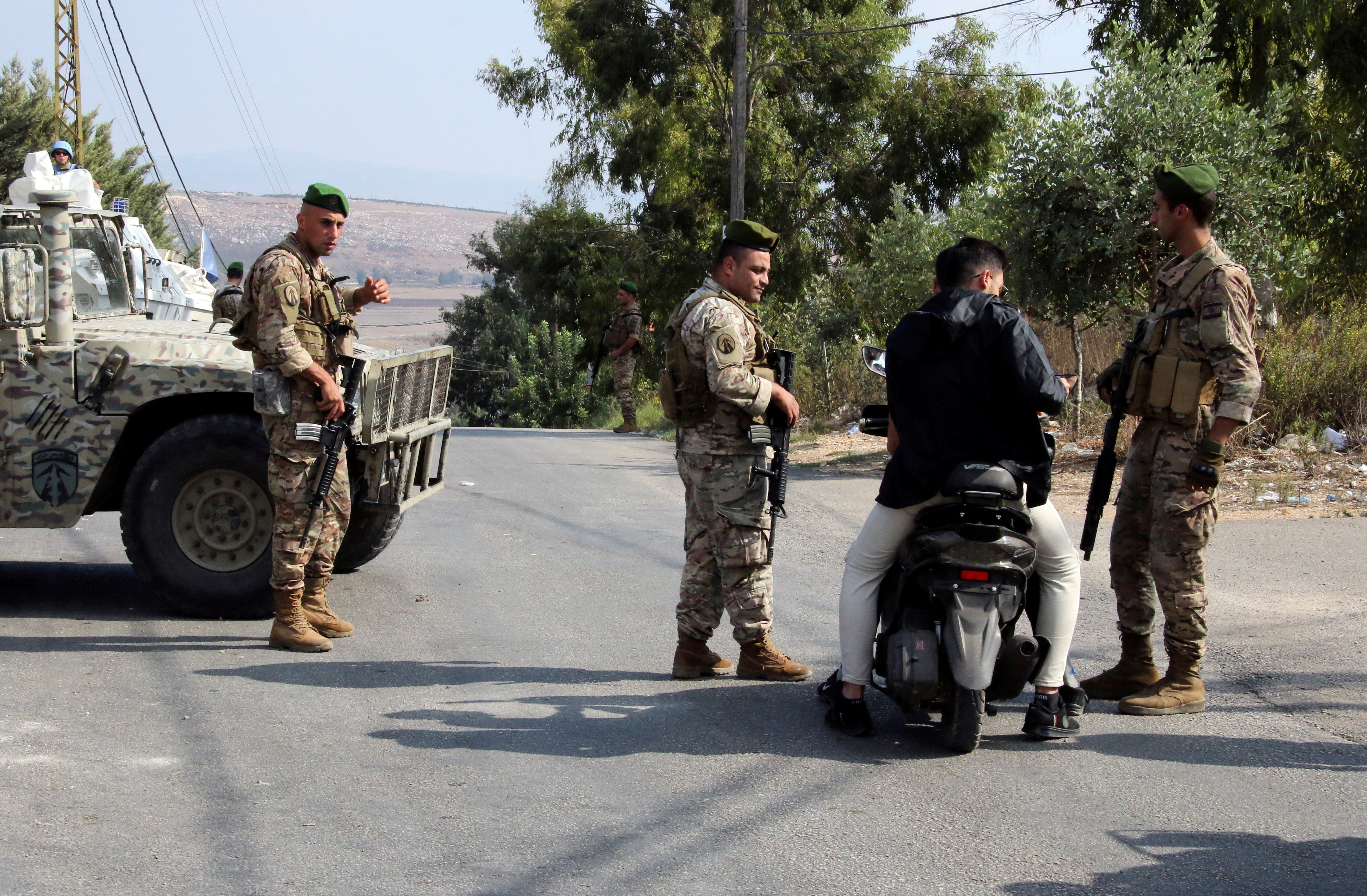 Kontrolna točka libanoske vojske