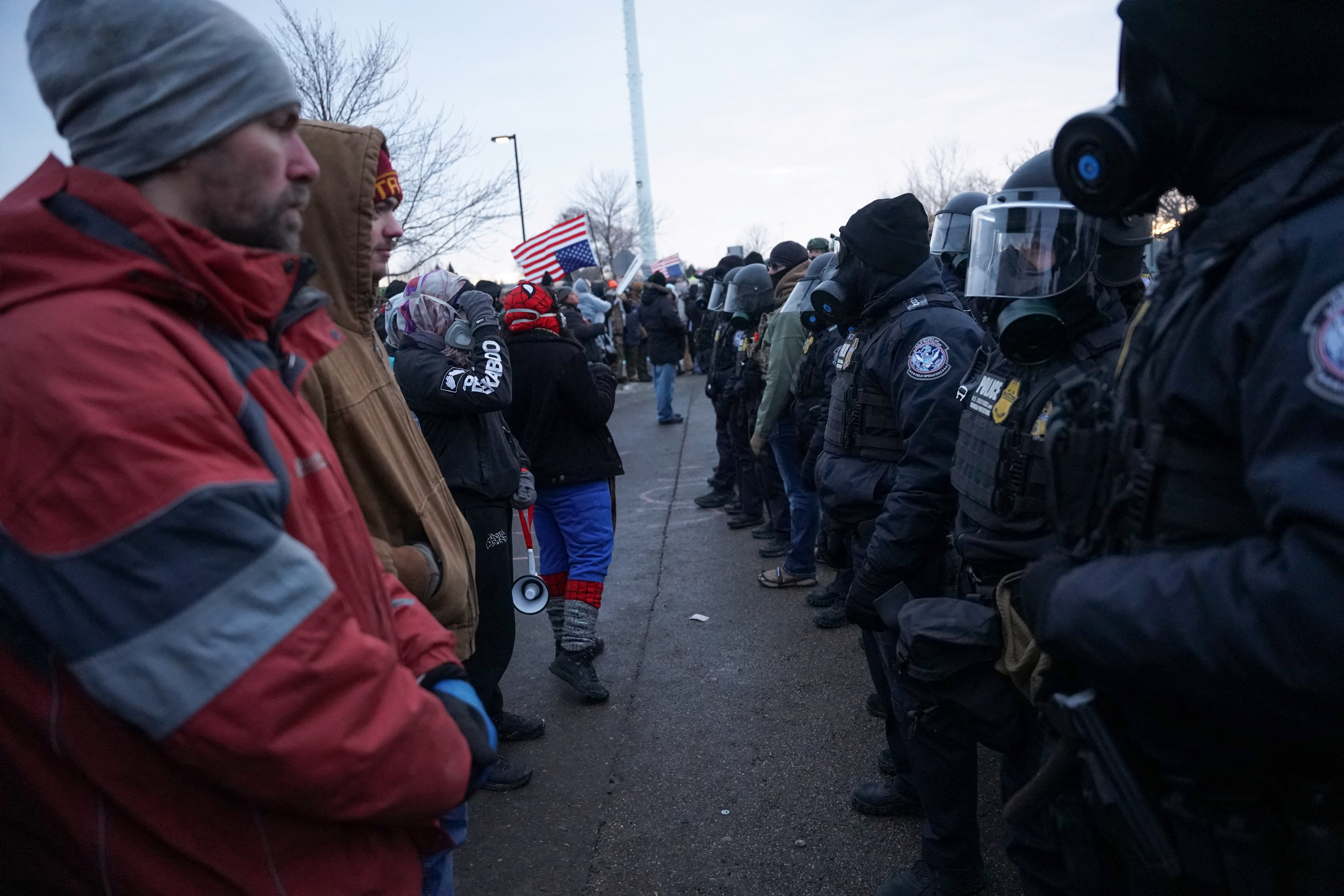 Protesti proti Ice v Minnesoti