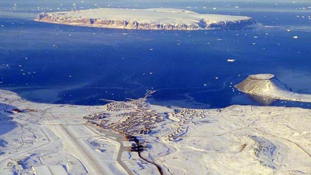 Thule, danes Pituffik, ameriška vojaška baza na Grenlandiji