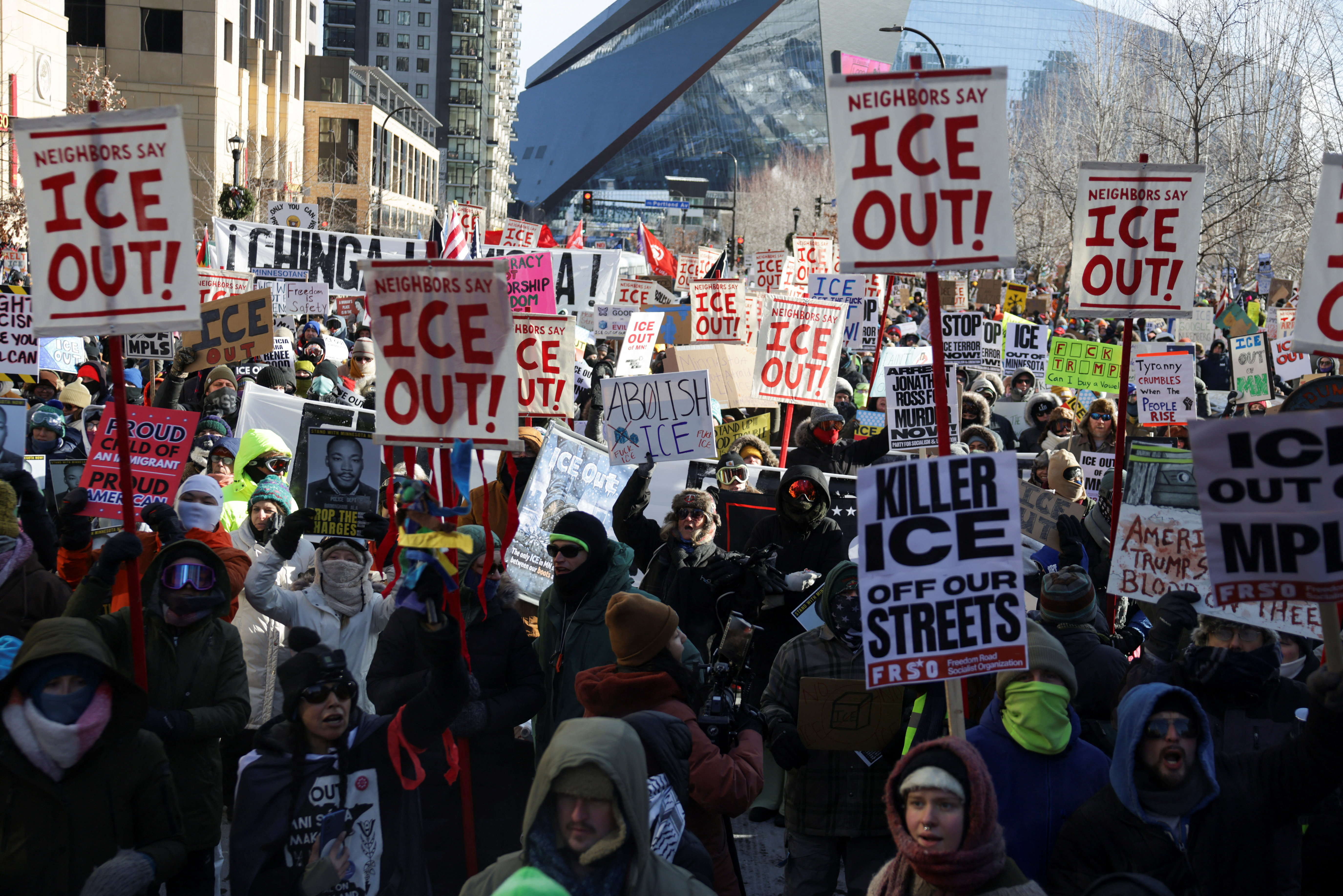 Minneapolis protest
