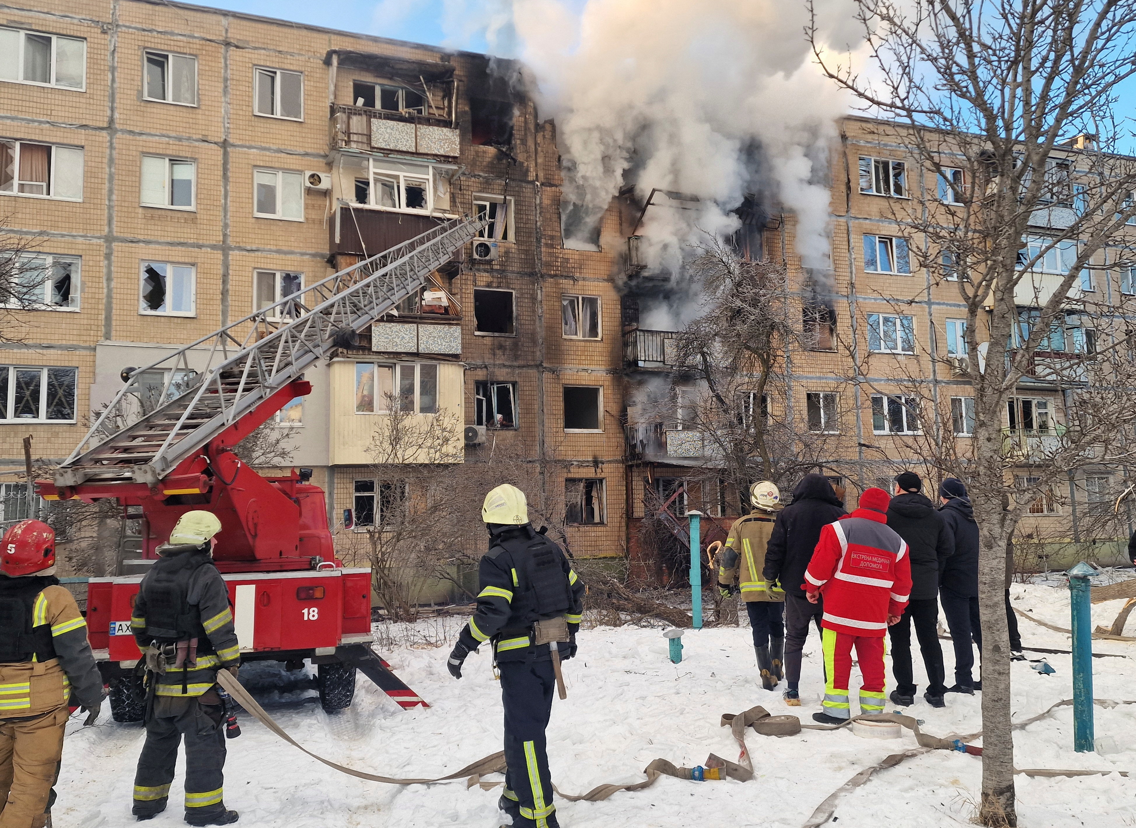 Posledice ruskega napada na Harkov