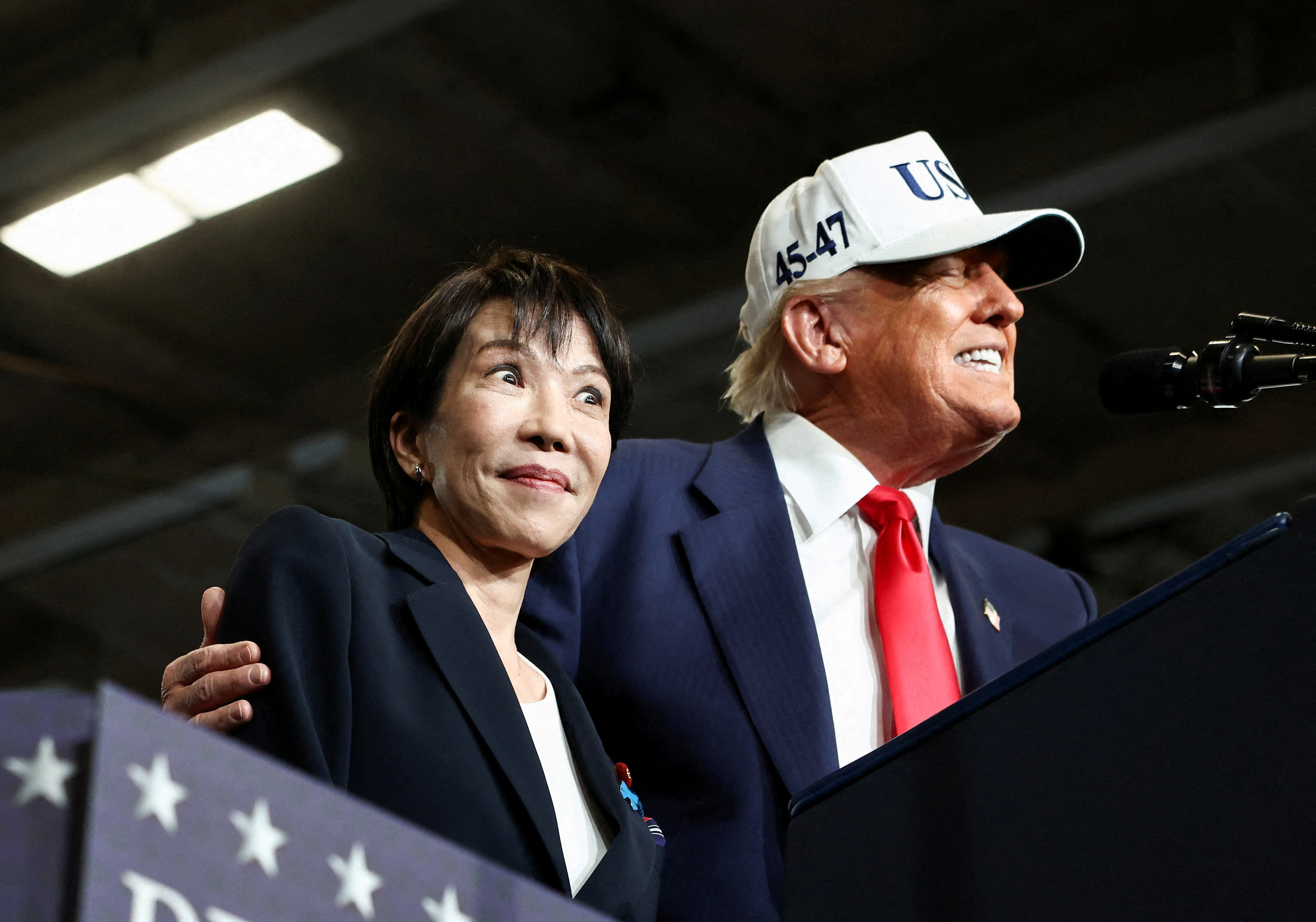 Sanae Takaichi in Donald Trump