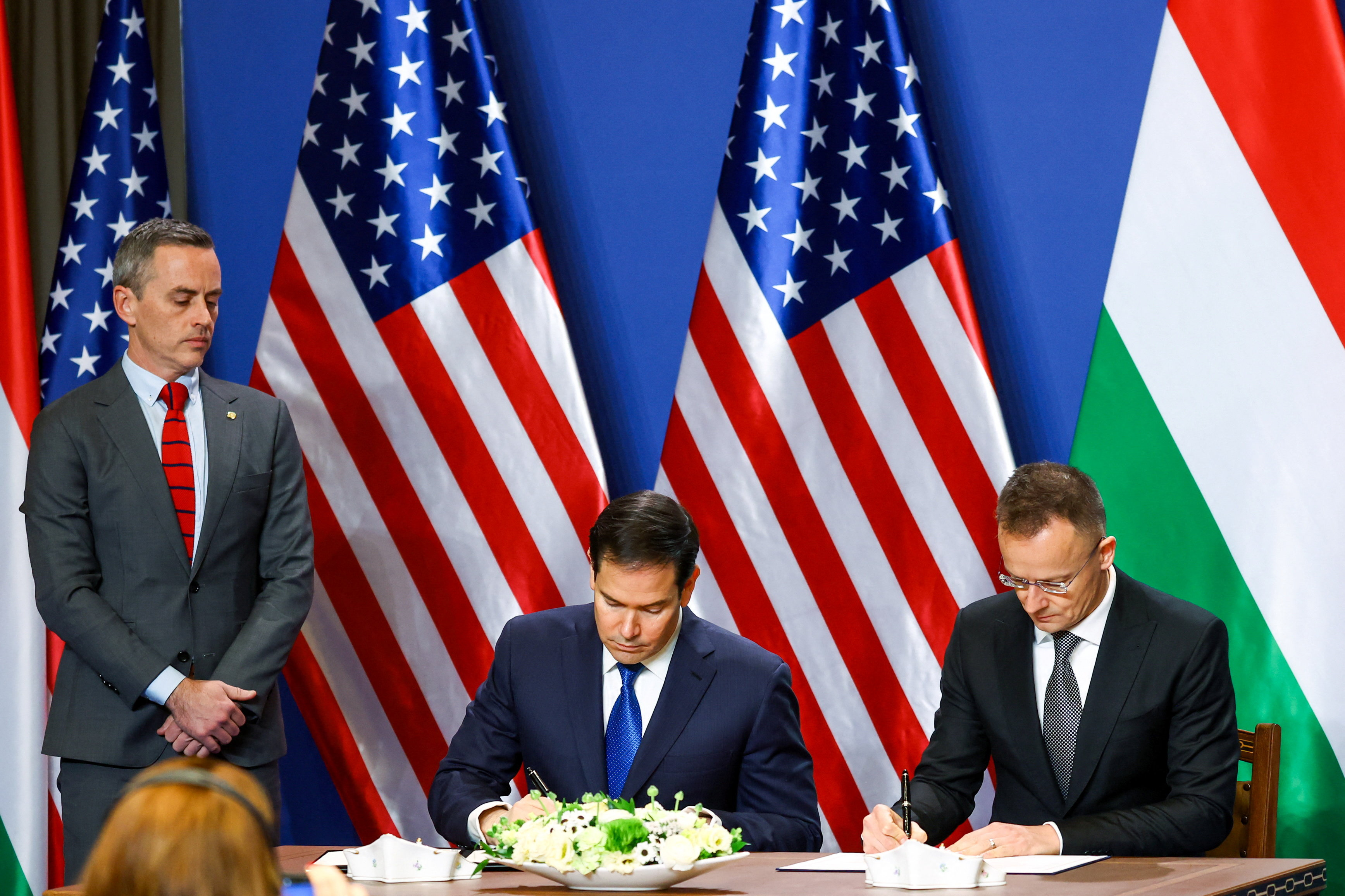 Podpis sporazuma ZDA in Madžarske o sodelovanju na področju civilne jedrske energije