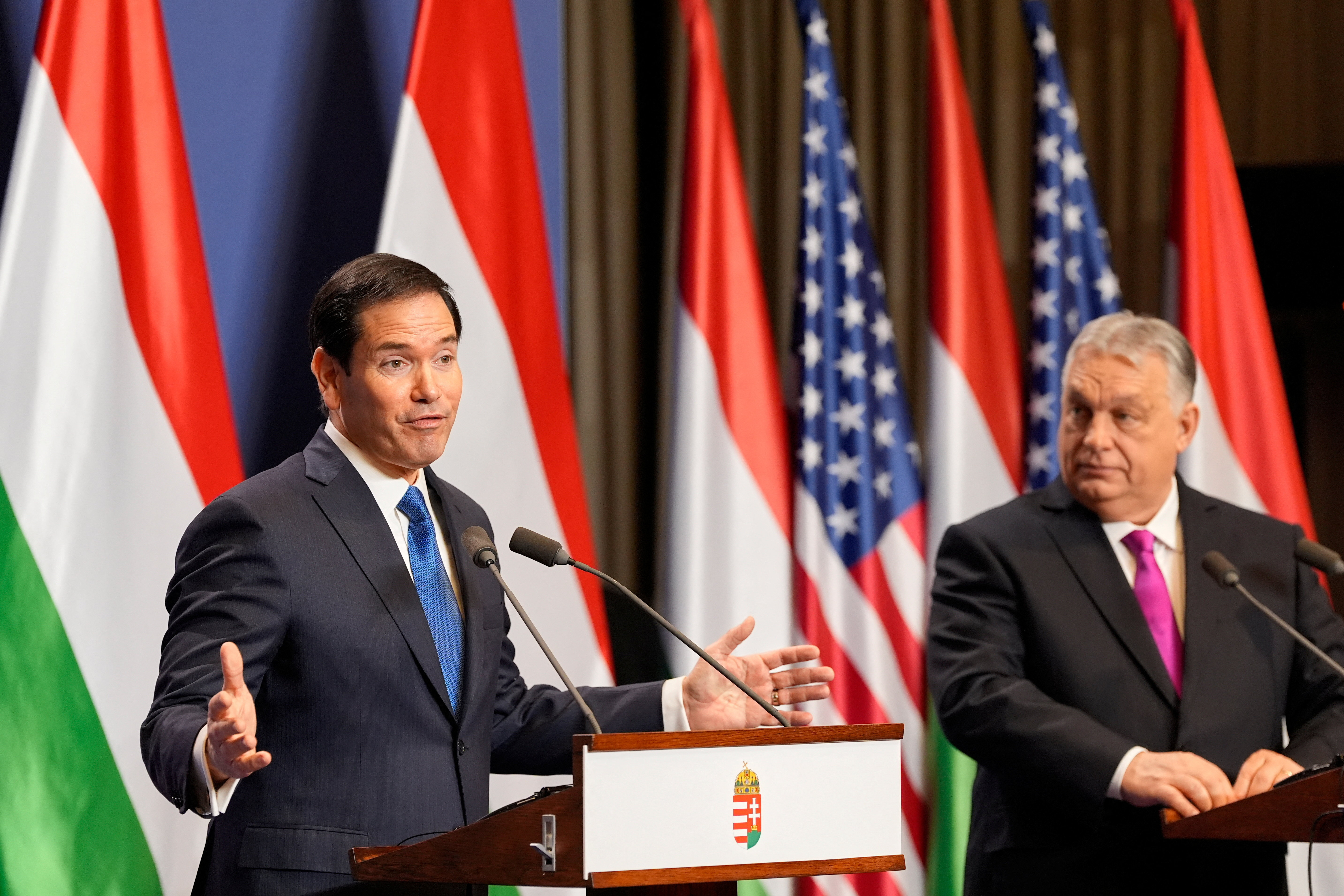 Marco Rubio in Viktor Orban