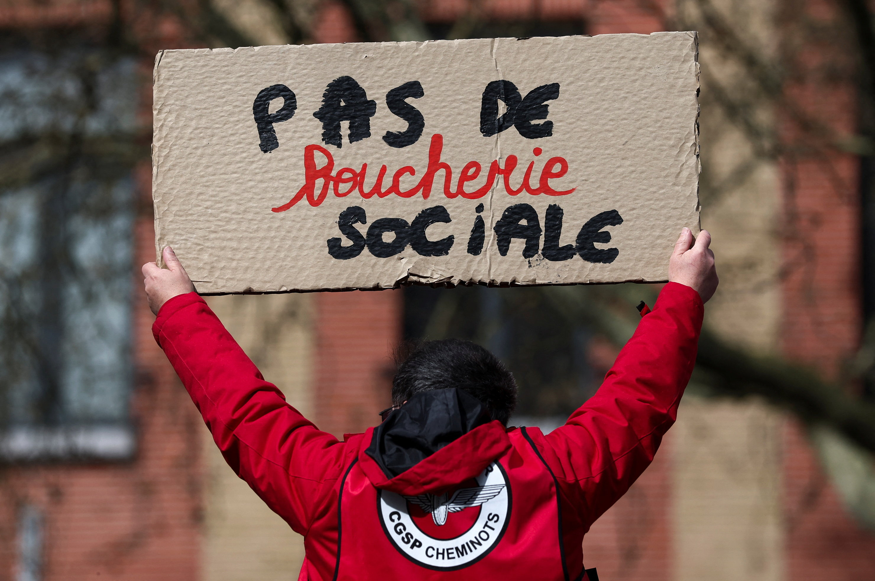 Vsesplošna stavka v Bruslju