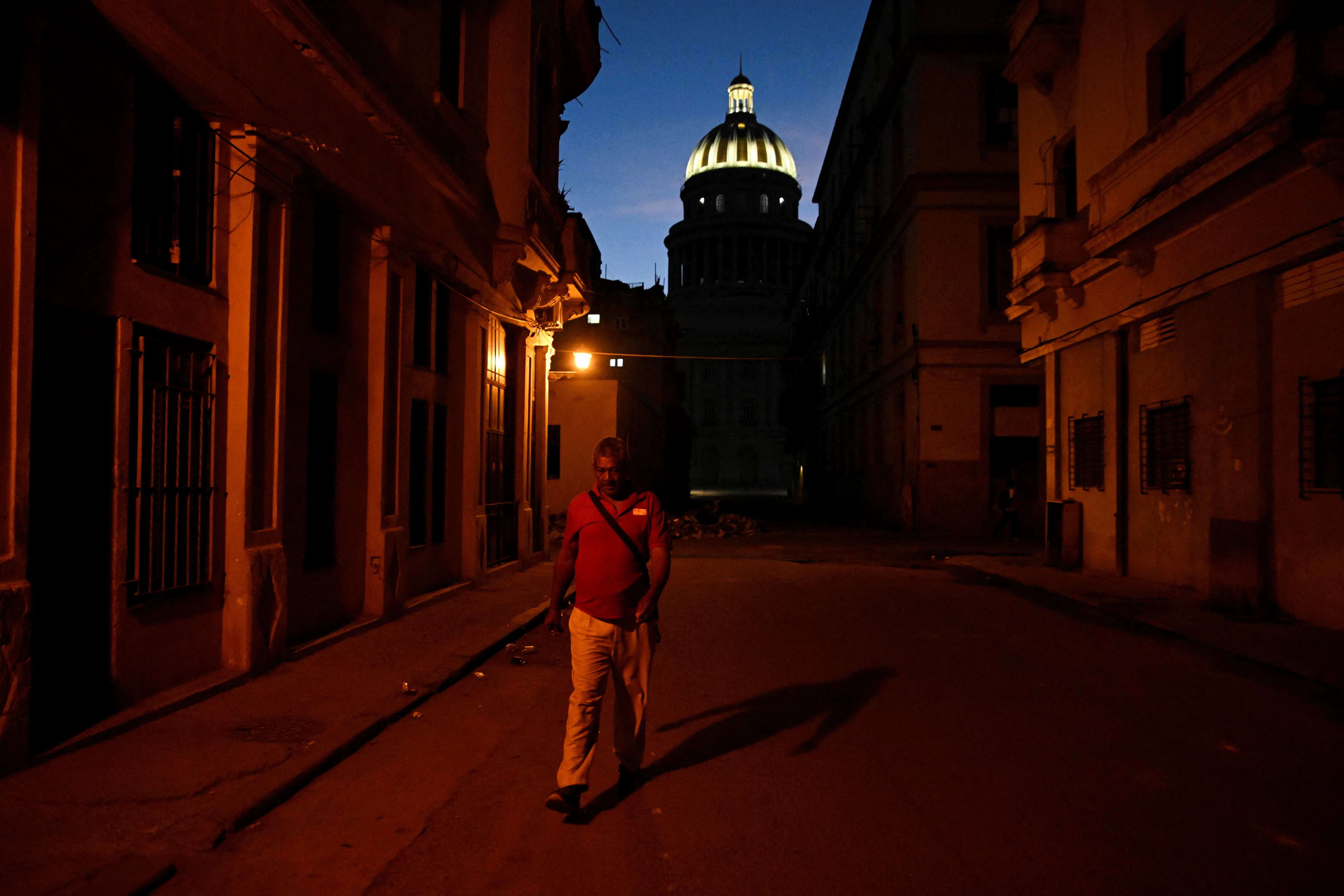 Električni izpad na Kubi