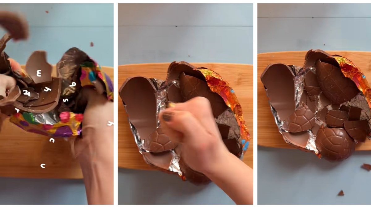 čokoladno velikonočno jajce