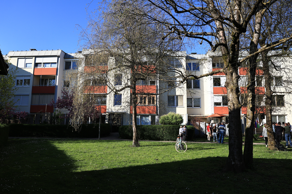 Naj blok v Ljubljani 2025 na Adamičevi ulici