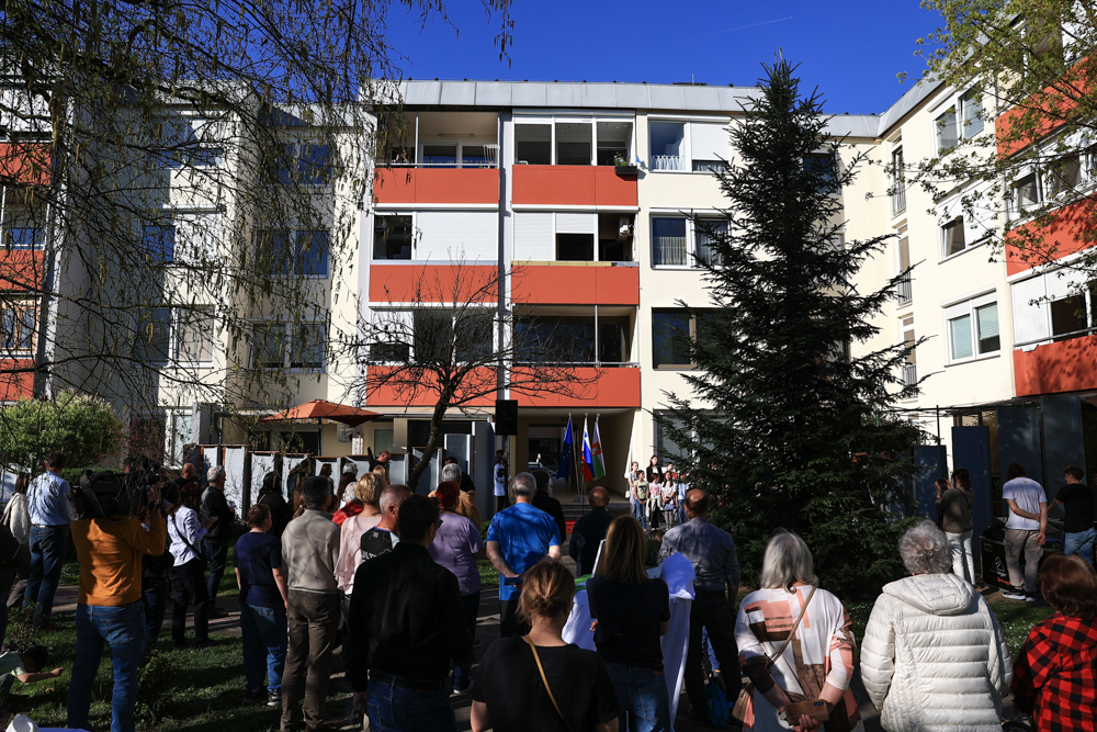 Naj blok v Ljubljani 2025 na Adamičevi ulici