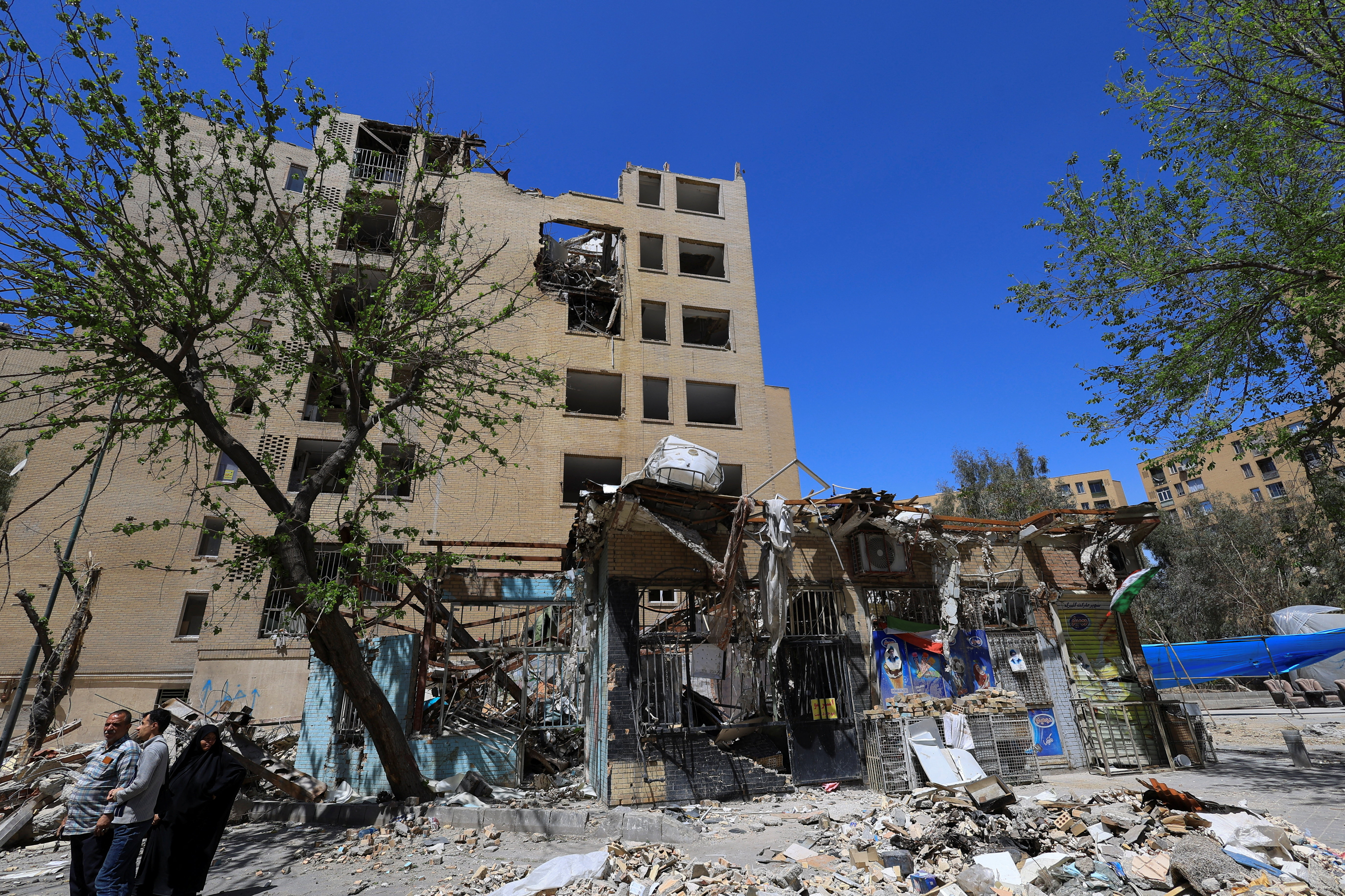 Uničenje v Teheranu