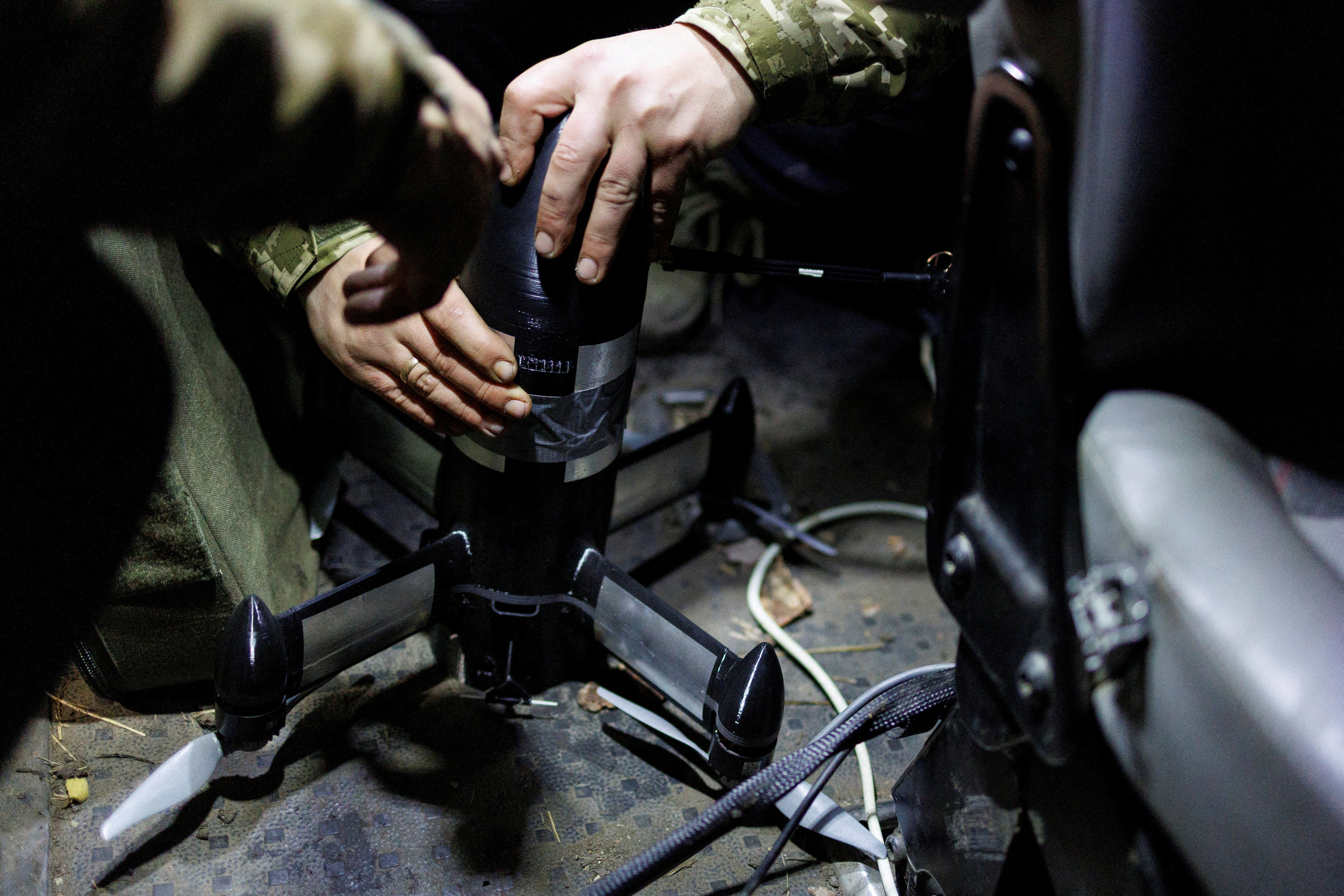 Ukrajinski dron za prestrezanje sovražnih dronov