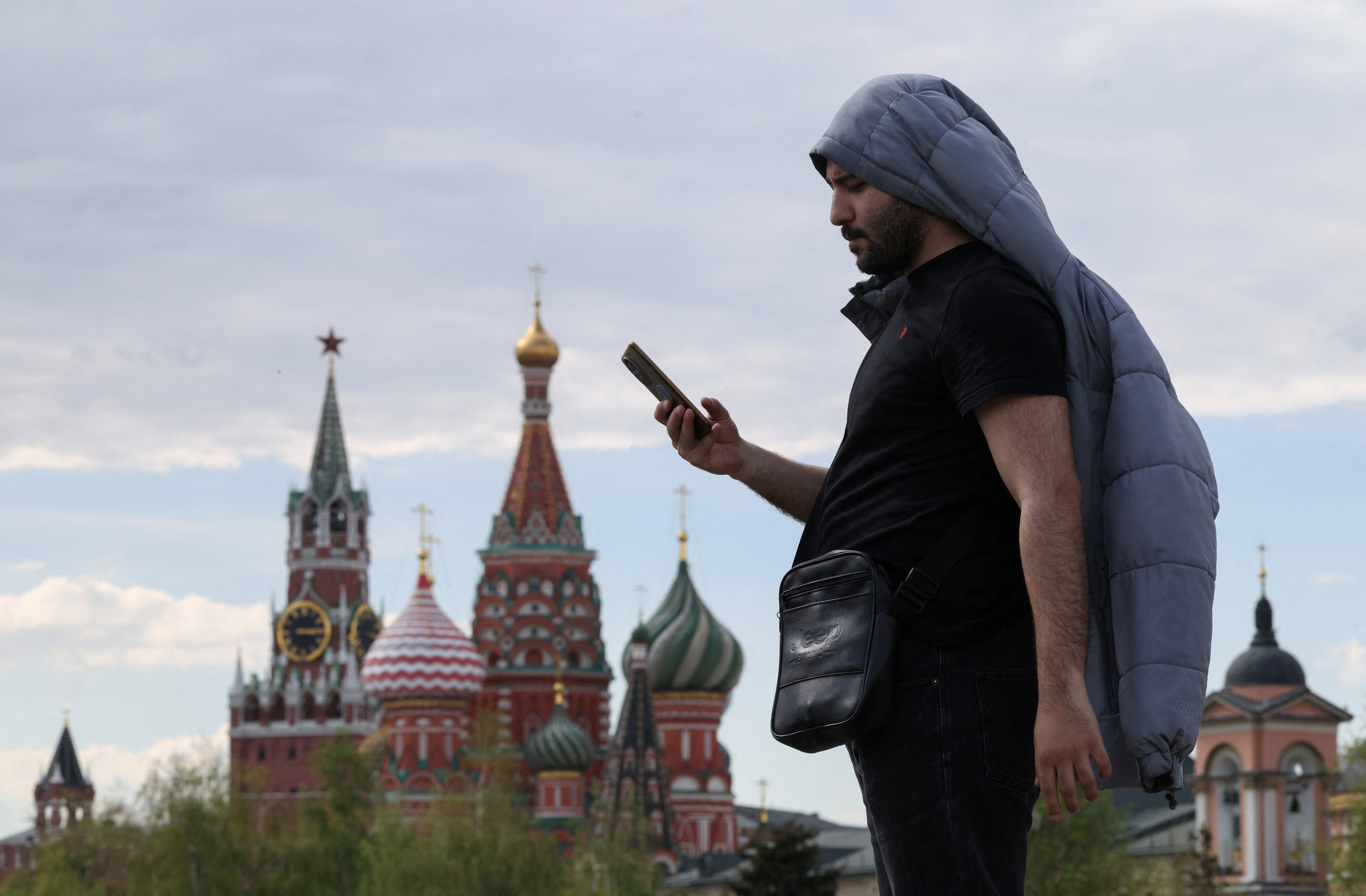Omejitev dostopa do mobilnega interneta v Moskvi pred dnevom zmage