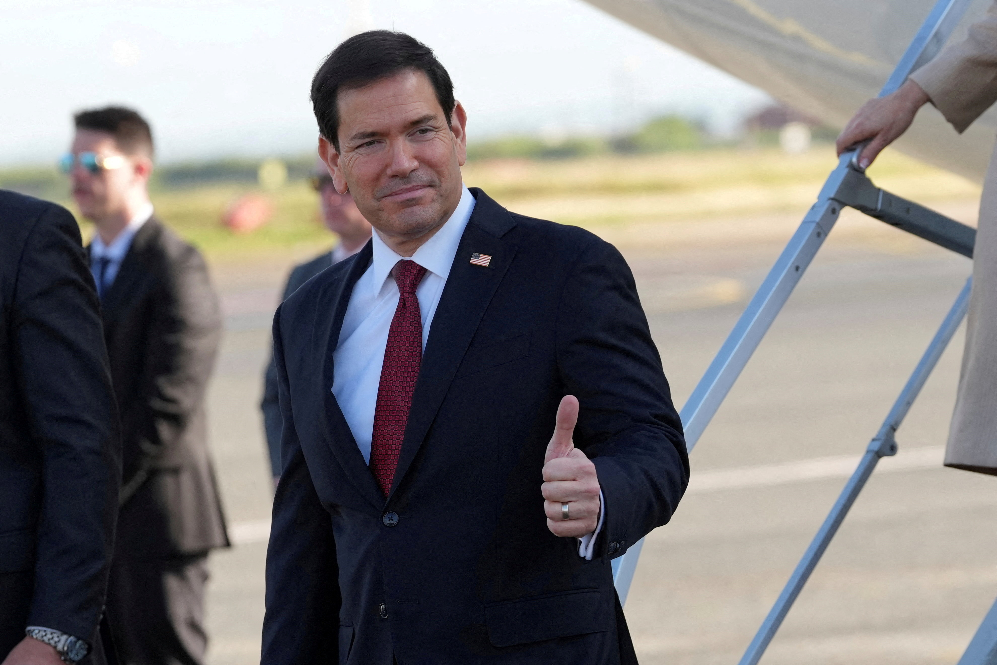 Marco Rubio na obisku v Italiji